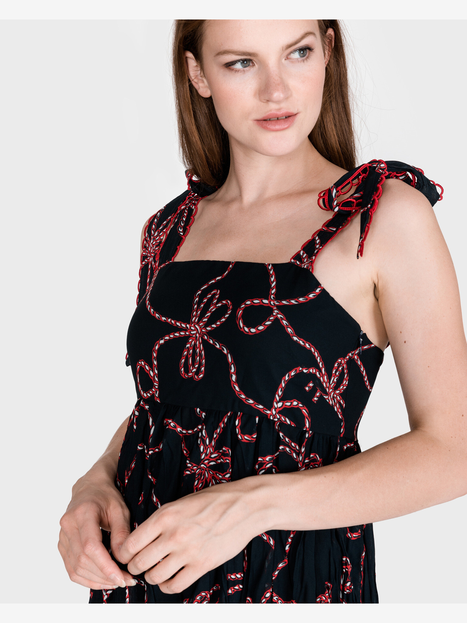 Pinko Bletilla Rochie Negru Albastru - Pled.ro