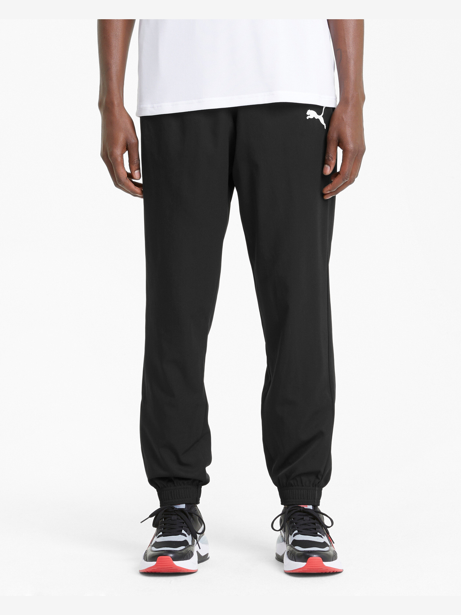 Puma Active Woven Pantaloni de trening Negru - Pled.ro