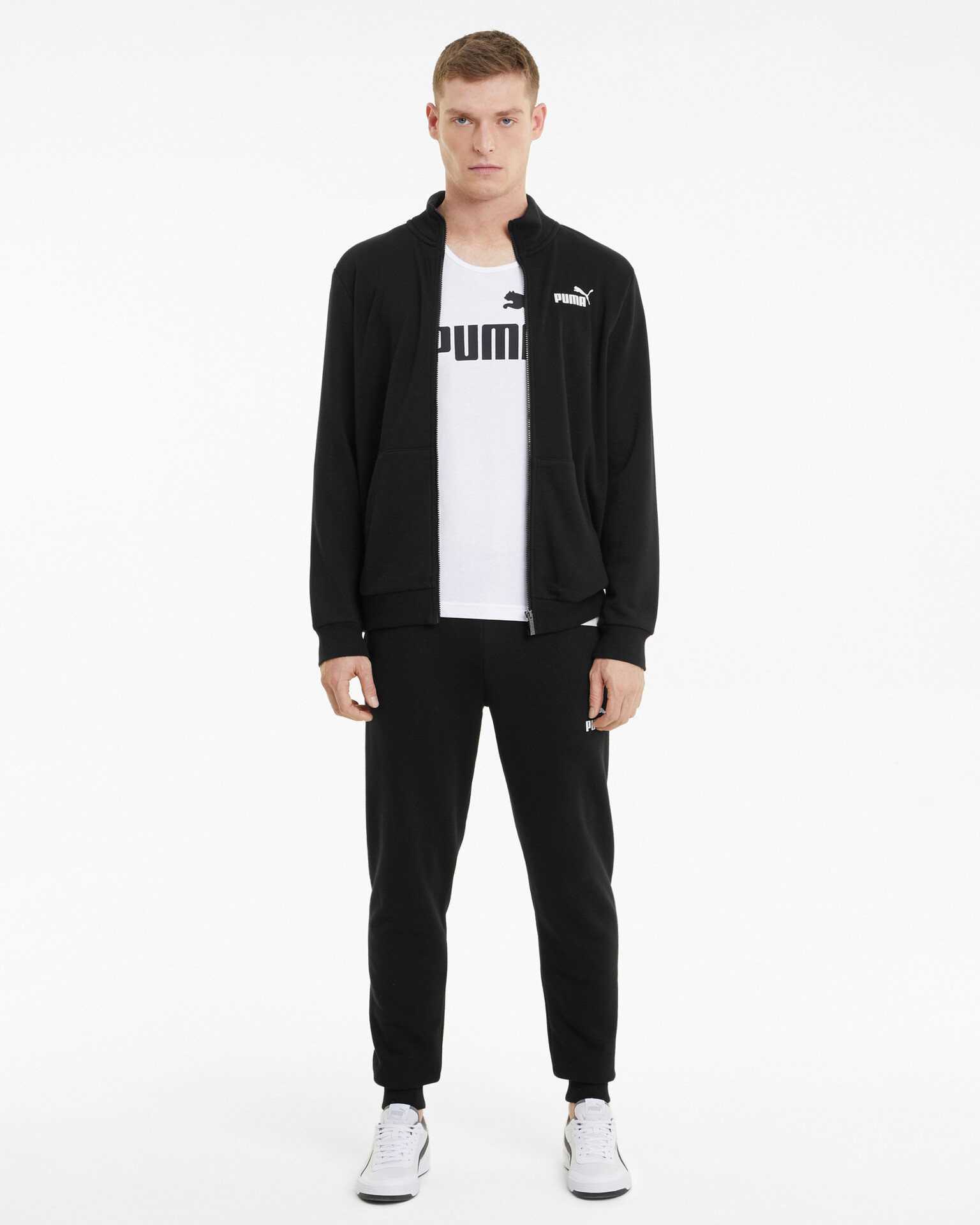 Puma Essentials Track Hanorac Negru - Pled.ro