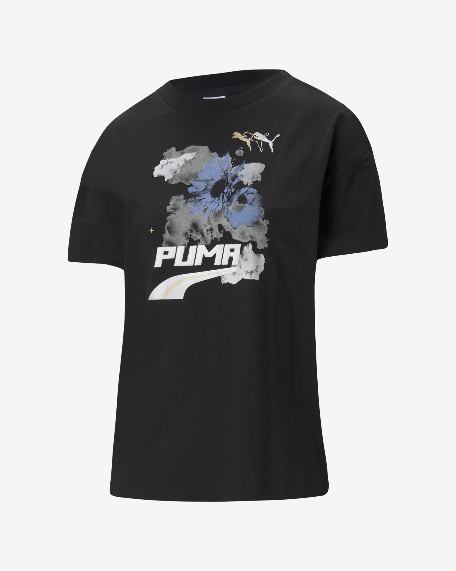 Puma Evide Graphic Tricou Negru - Pled.ro