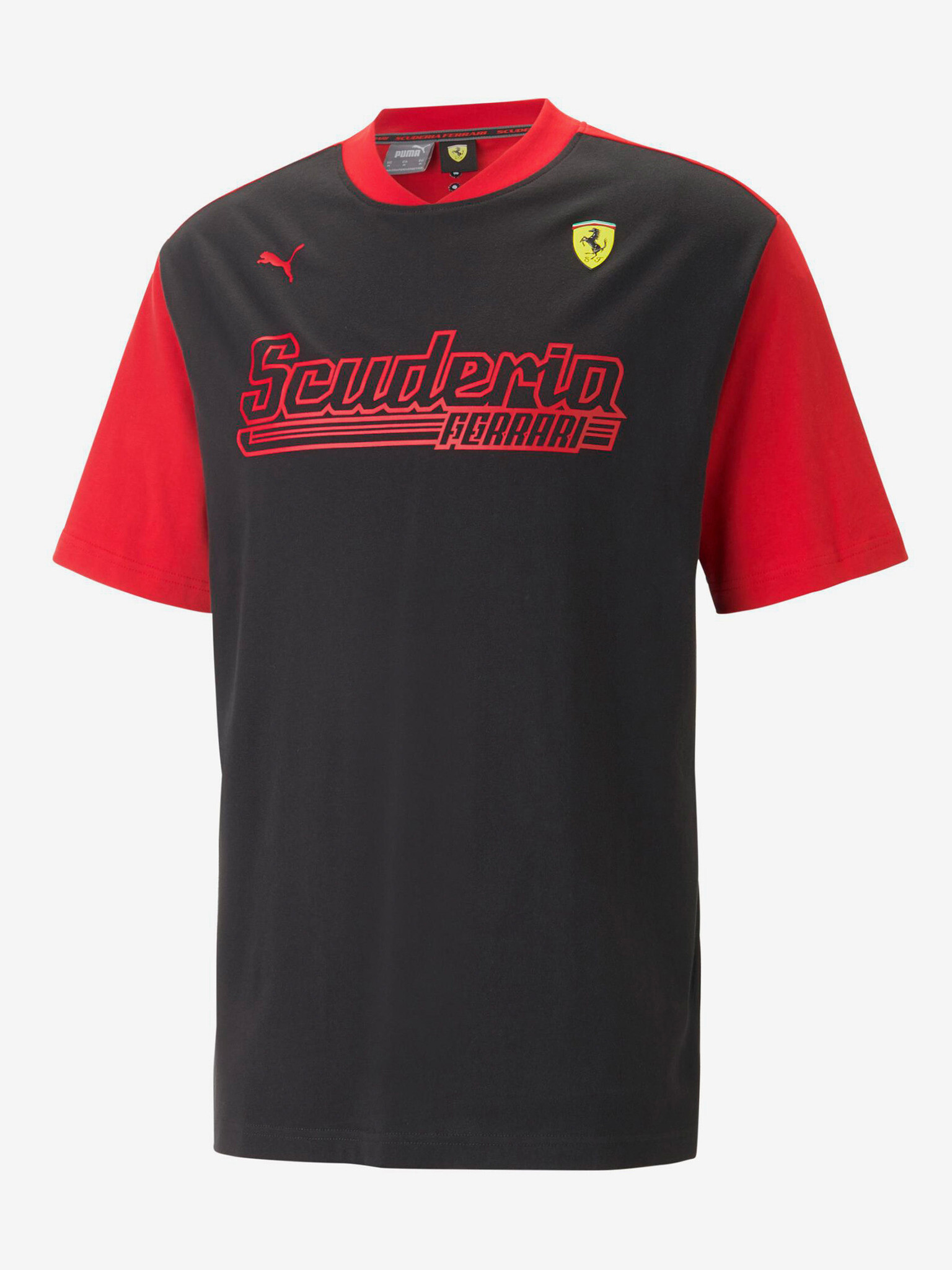 Puma Ferrari Race Statement Tricou Negru - Pled.ro