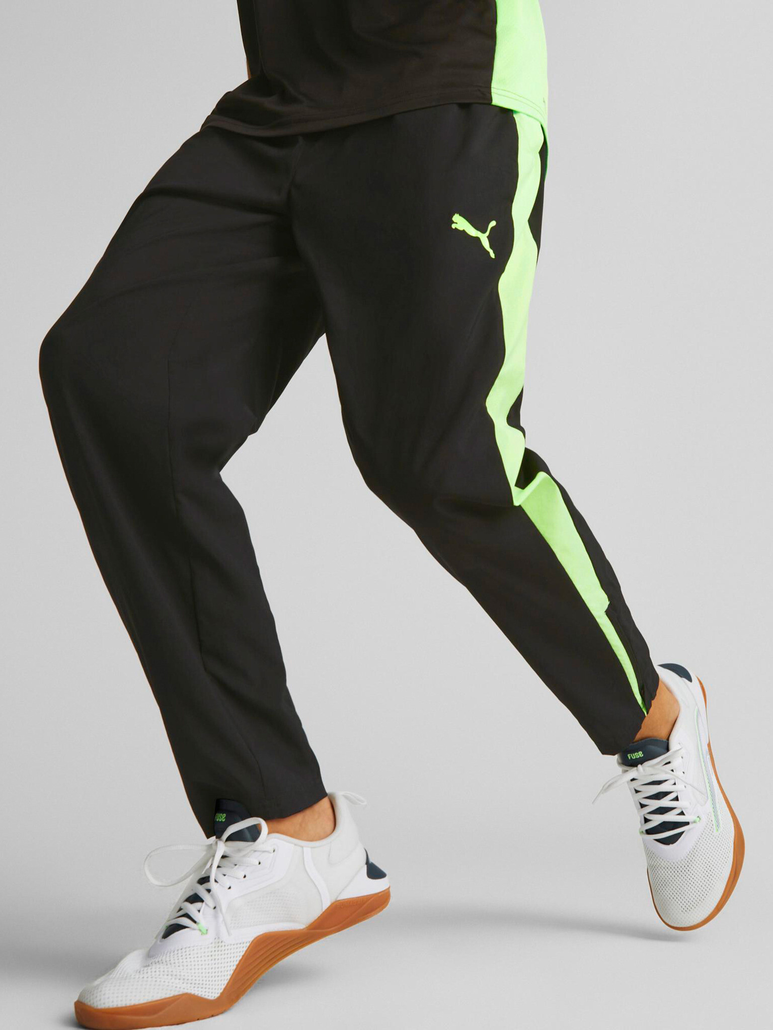 Puma Fit Woven Pantaloni de trening Negru - Pled.ro