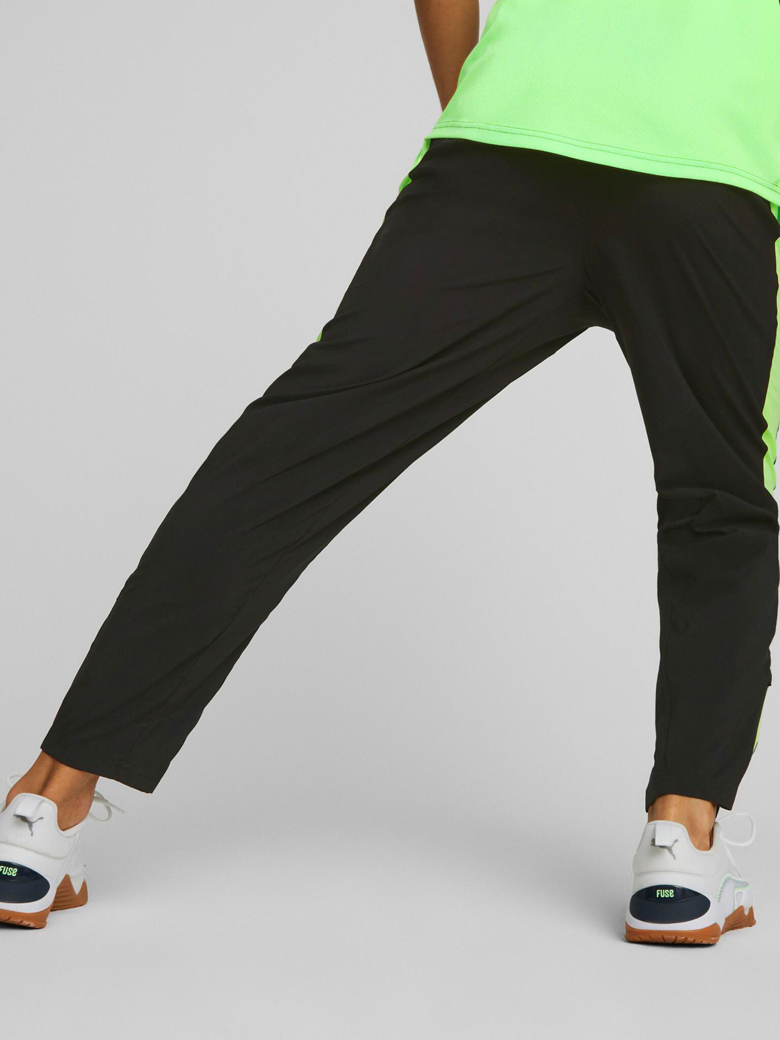 Puma Fit Woven Pantaloni de trening Negru - Pled.ro