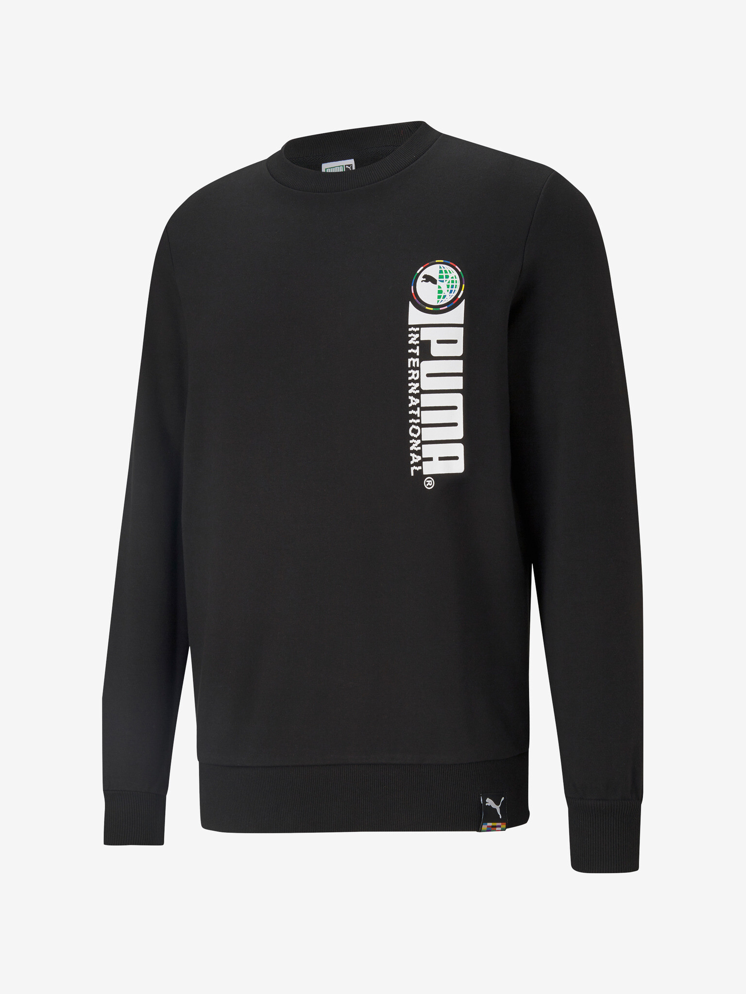 Puma Graphic Crew Hanorac Negru - Pled.ro