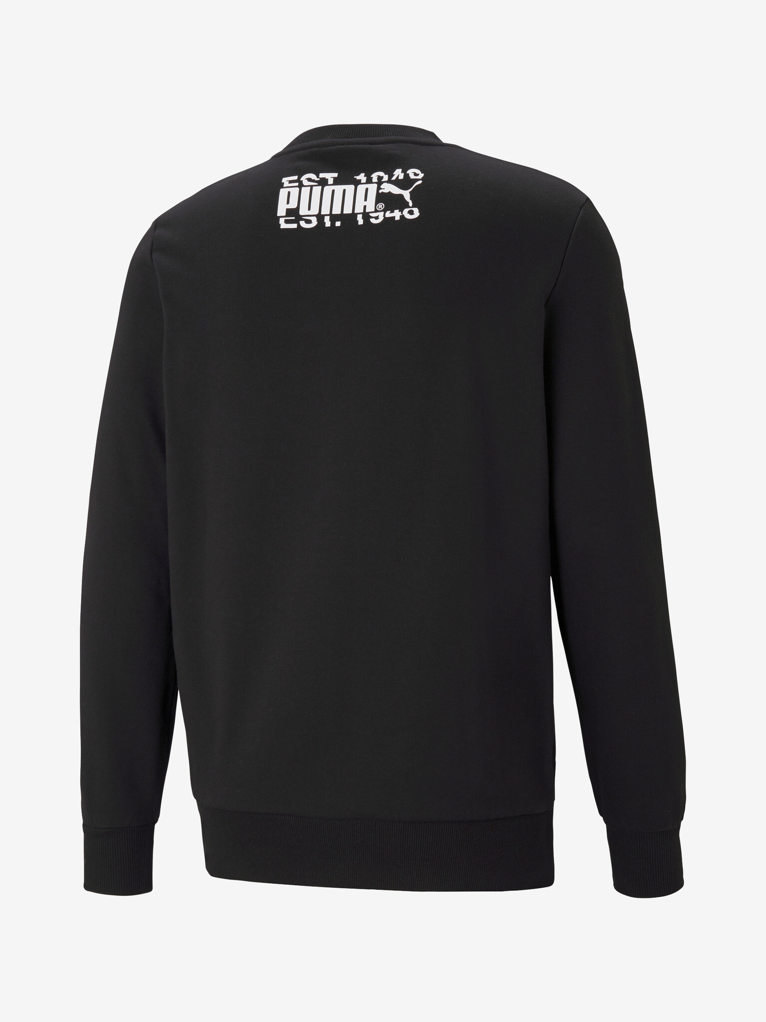 Puma Graphic Crew Hanorac Negru - Pled.ro