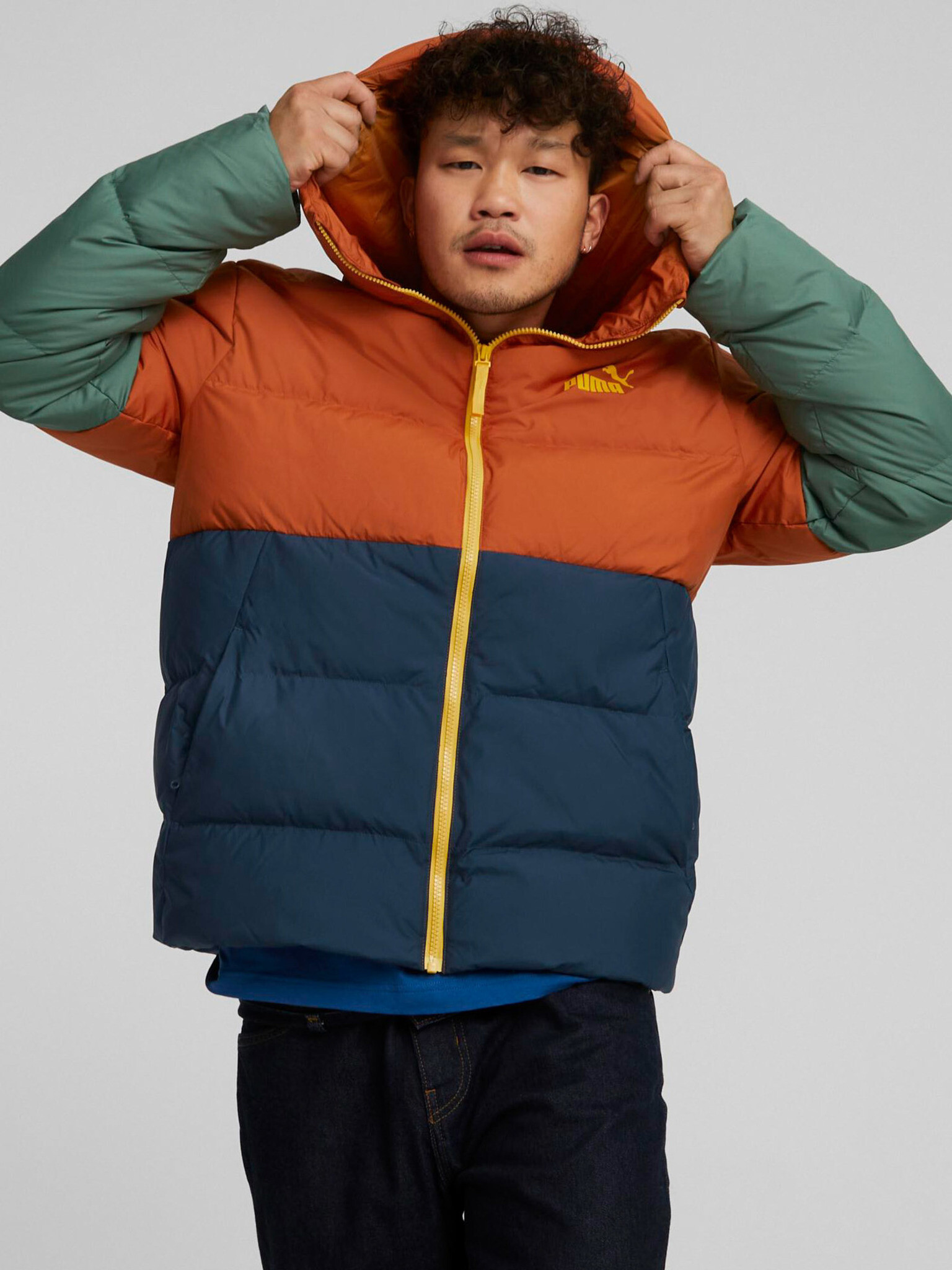 Puma Power Down Puffer Jachetă Maro - Pled.ro