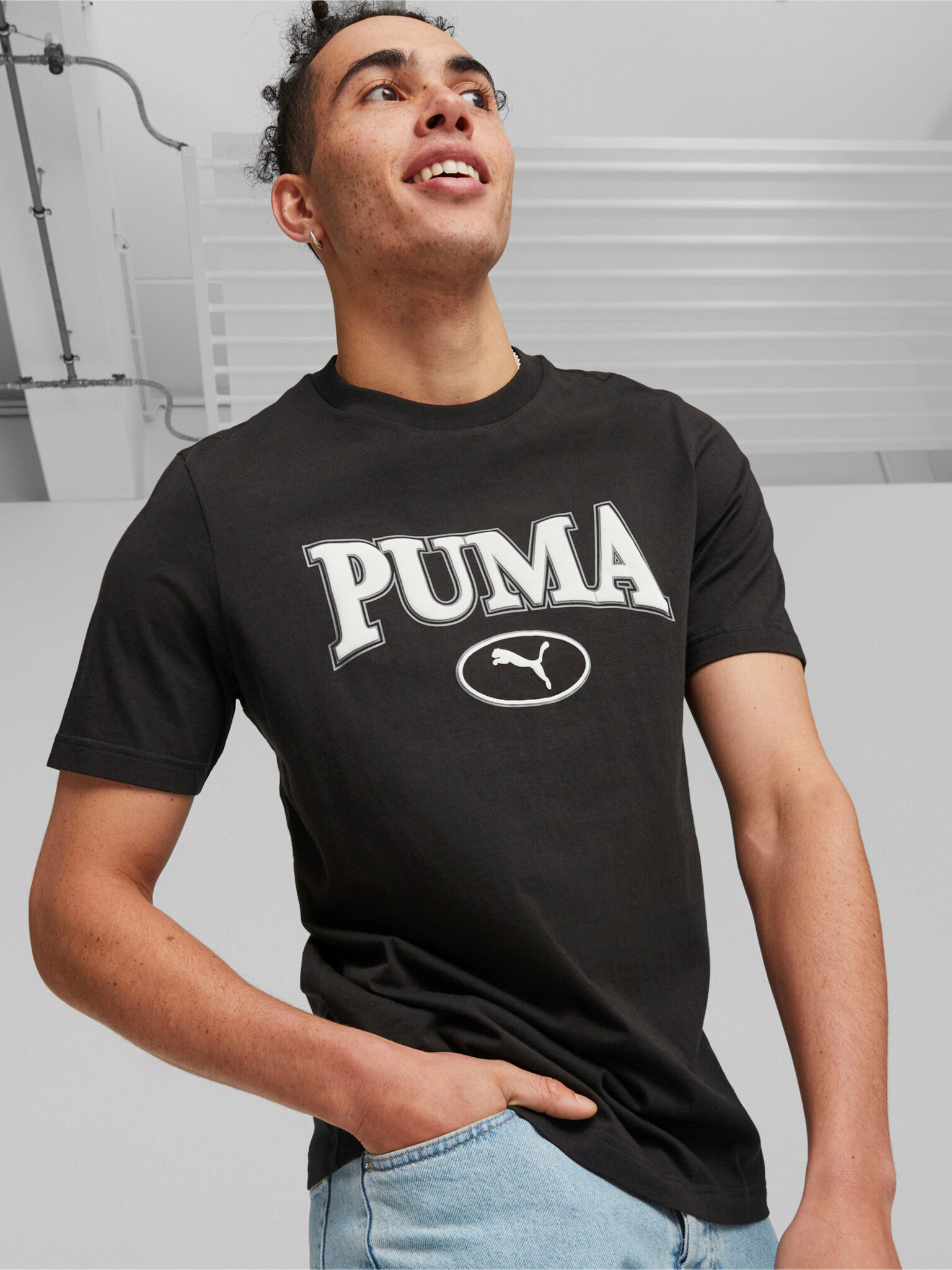 Puma Squad Tricou Negru - Pled.ro