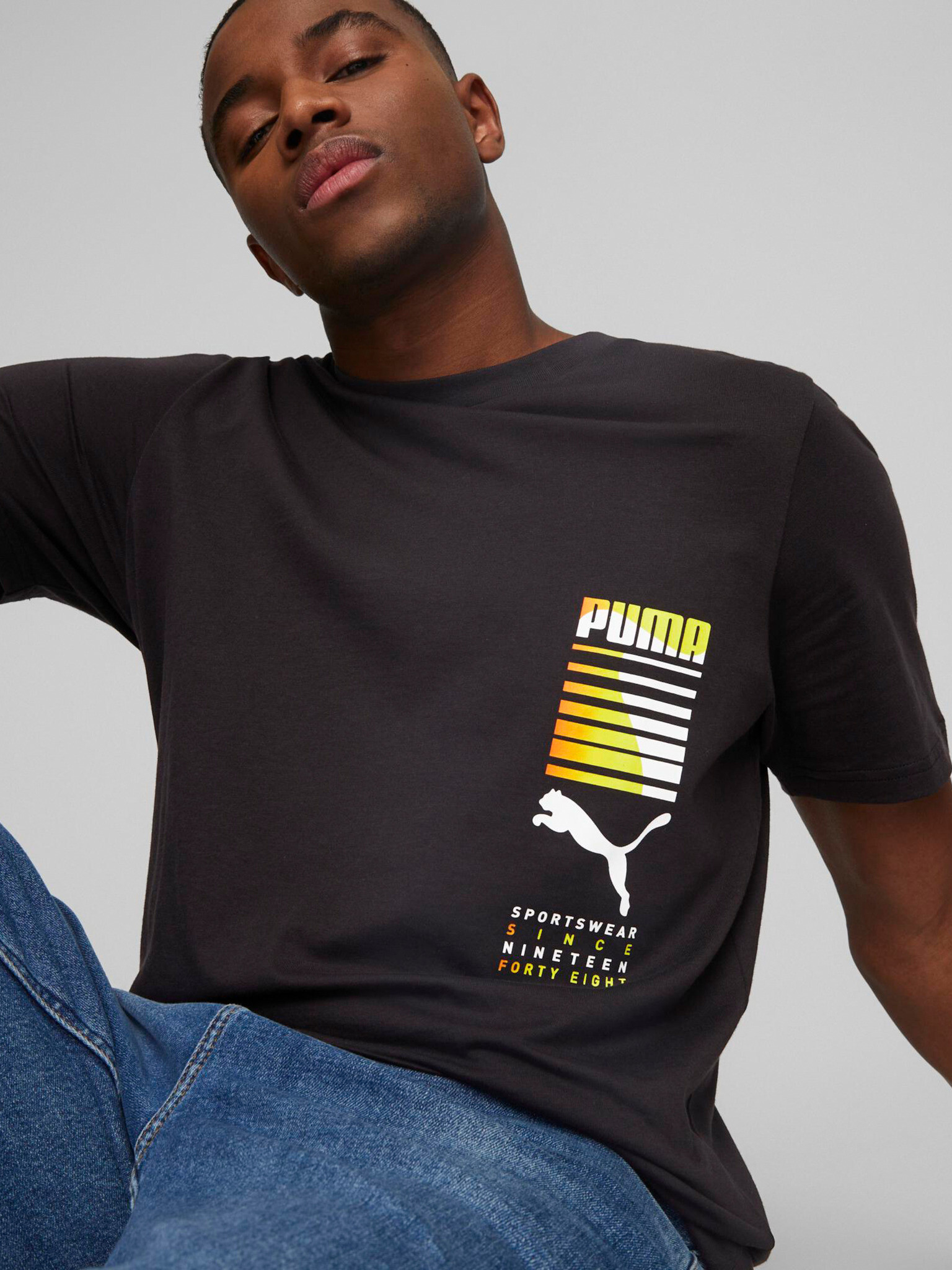 Puma Tricou Negru - Pled.ro