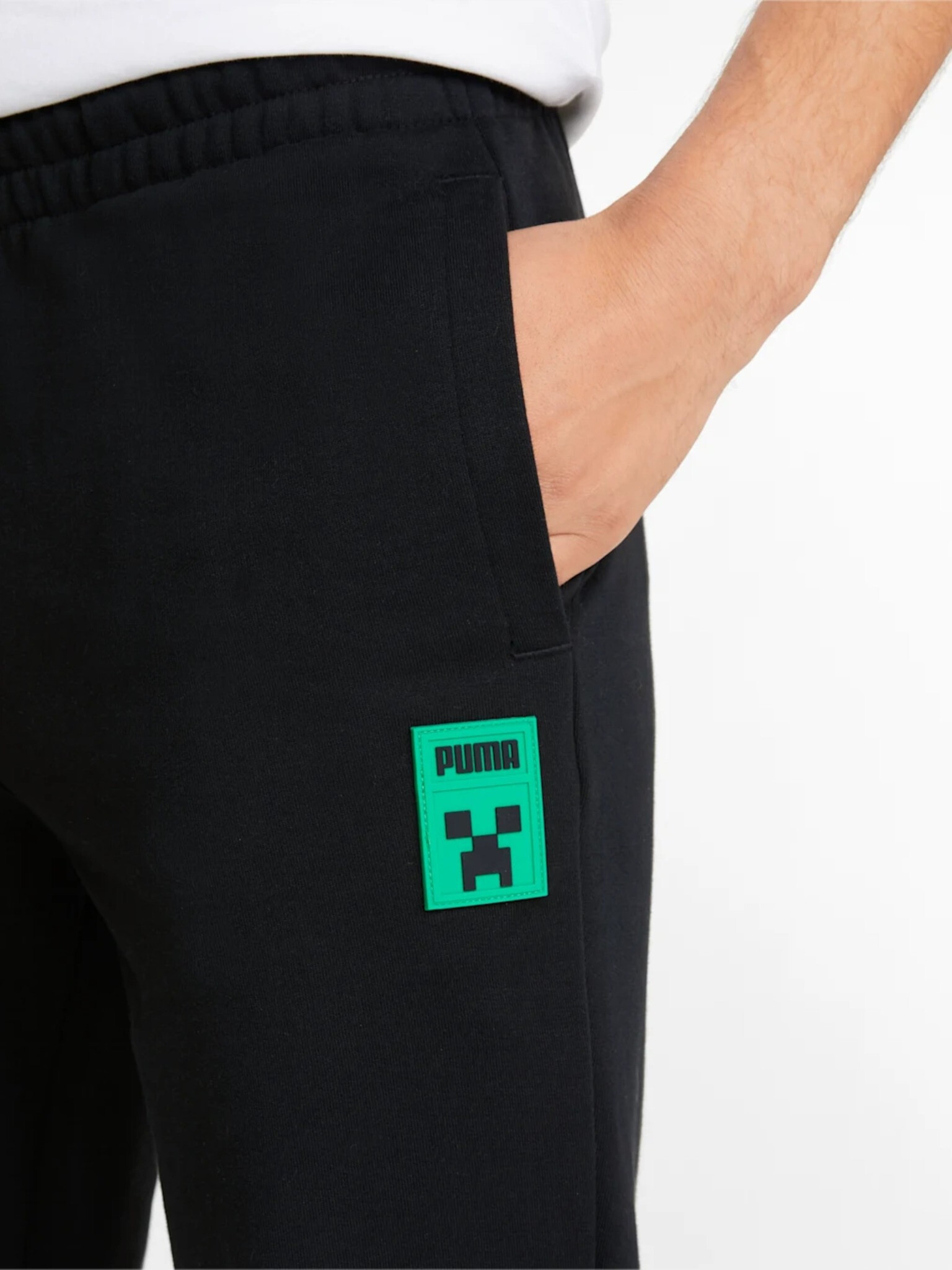 Puma x Minecraft Pantaloni de trening Negru - Pled.ro