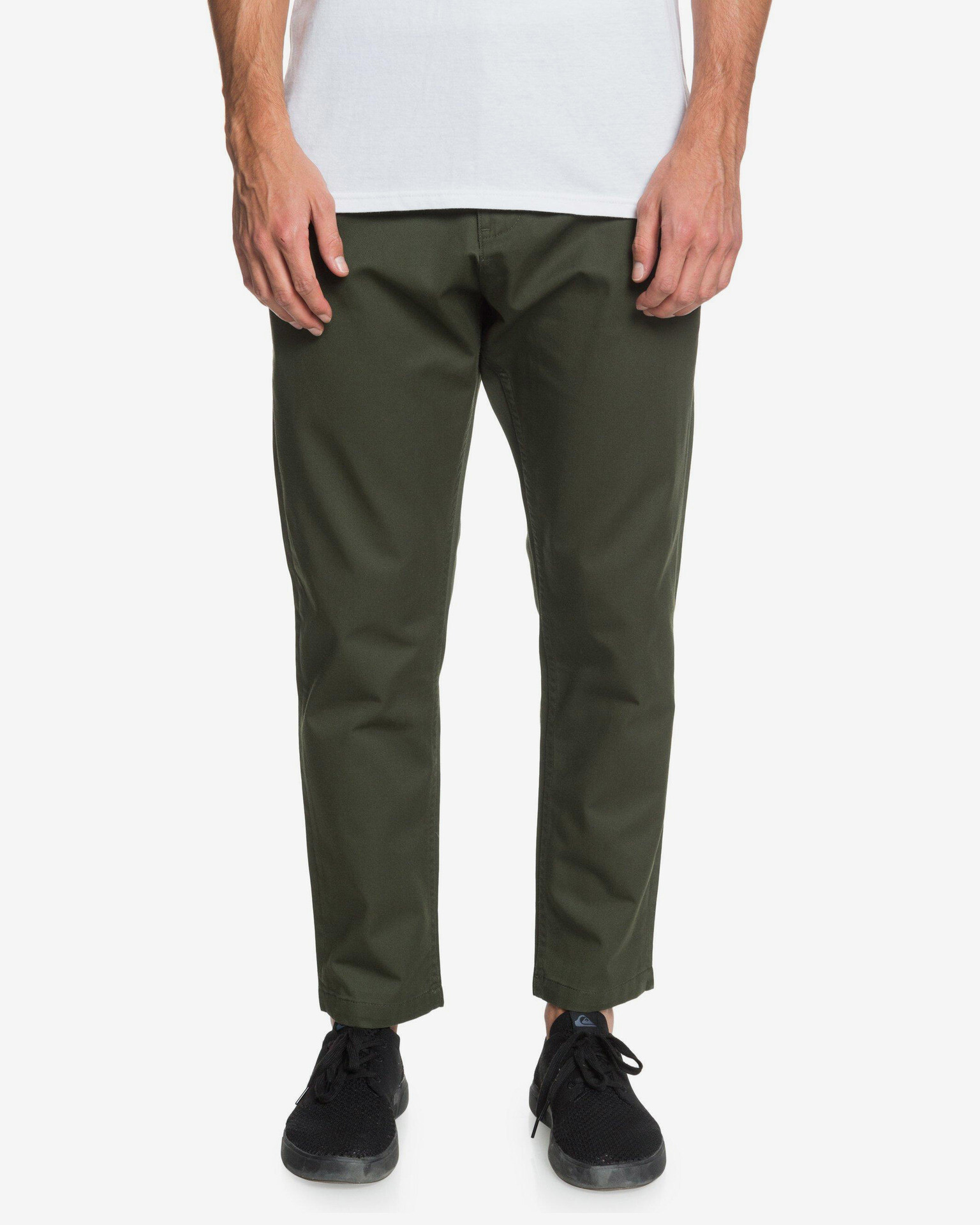 Quiksilver Disaray Pantaloni Verde - Pled.ro