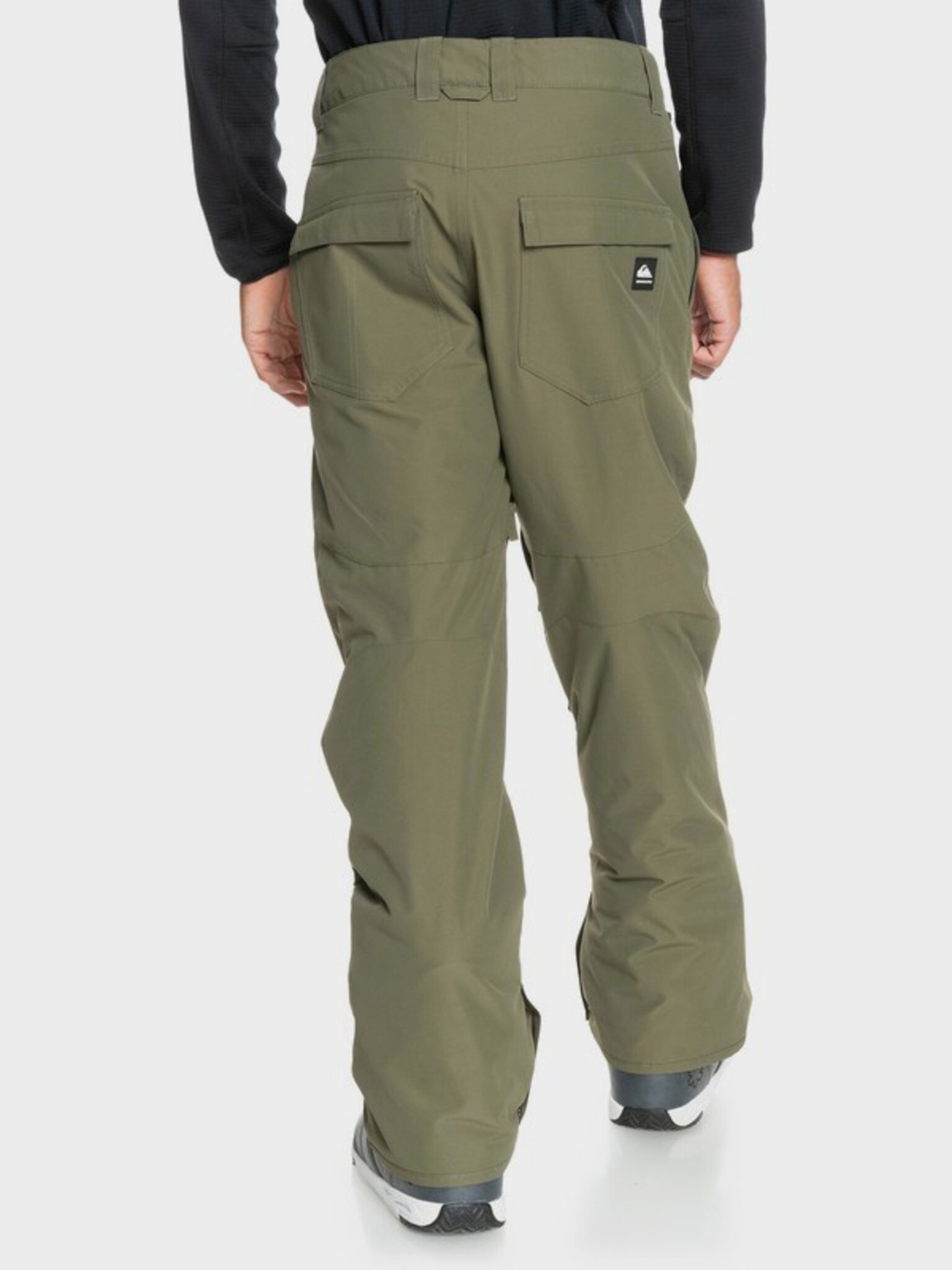 Quiksilver Pantaloni Verde - Pled.ro