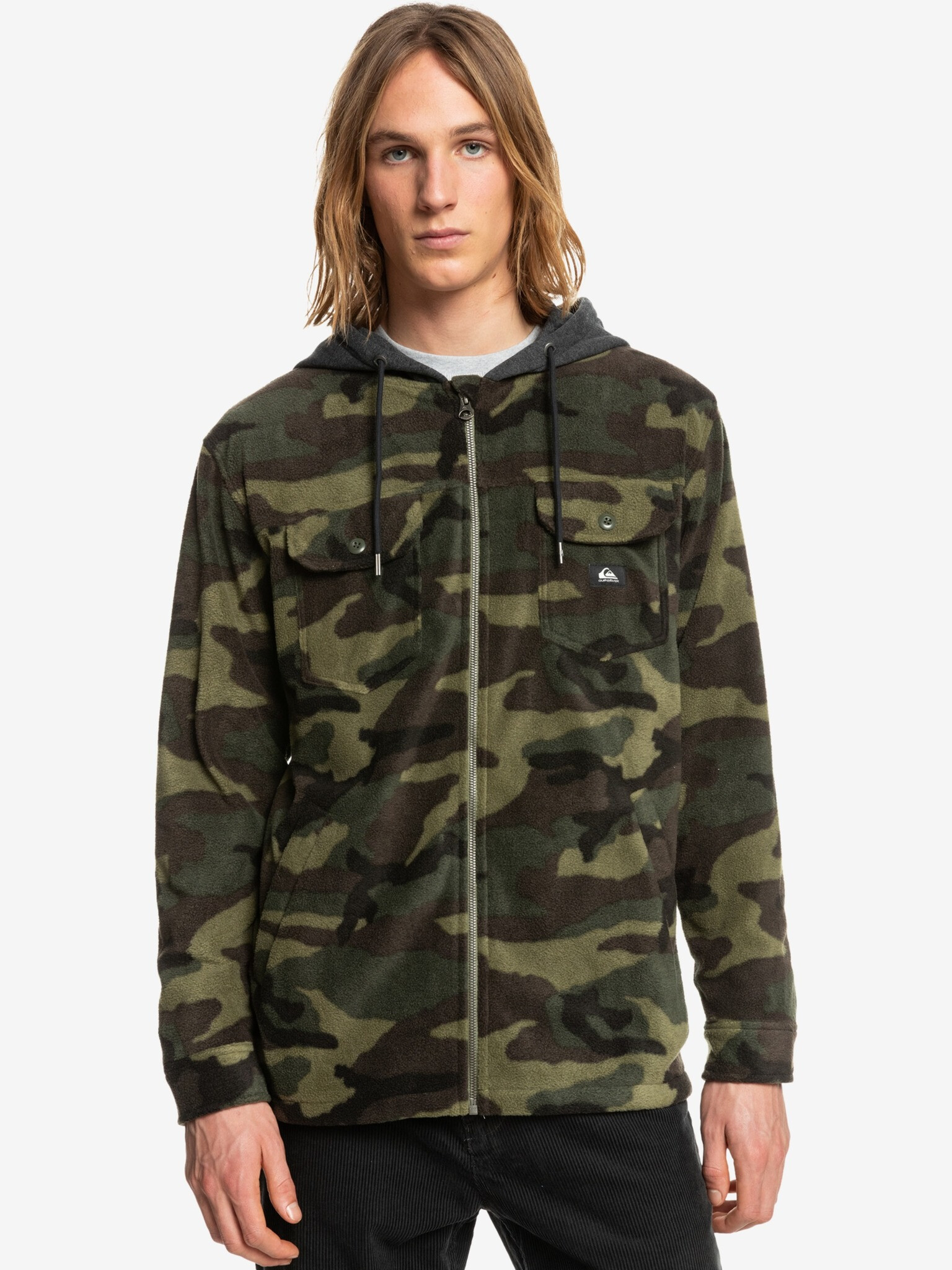 Quiksilver Super Swell Hanorac Verde - Pled.ro