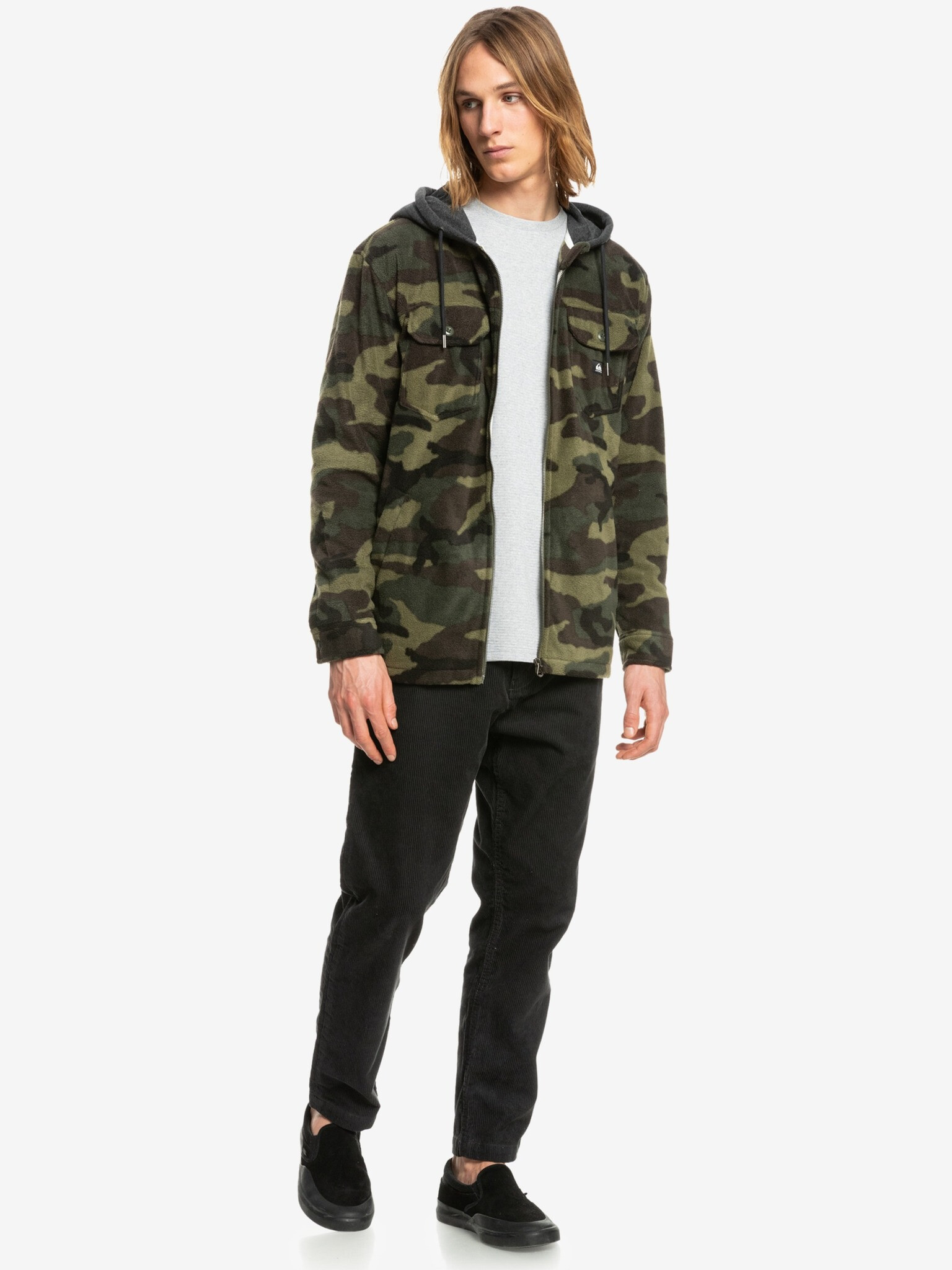 Quiksilver Super Swell Hanorac Verde - Pled.ro