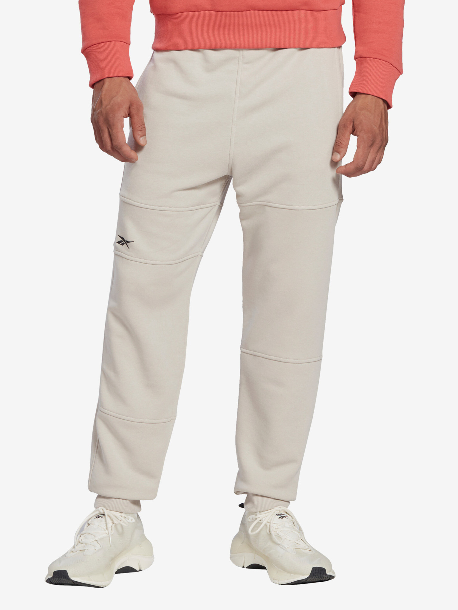 Reebok Pantaloni de trening Bej - Pled.ro