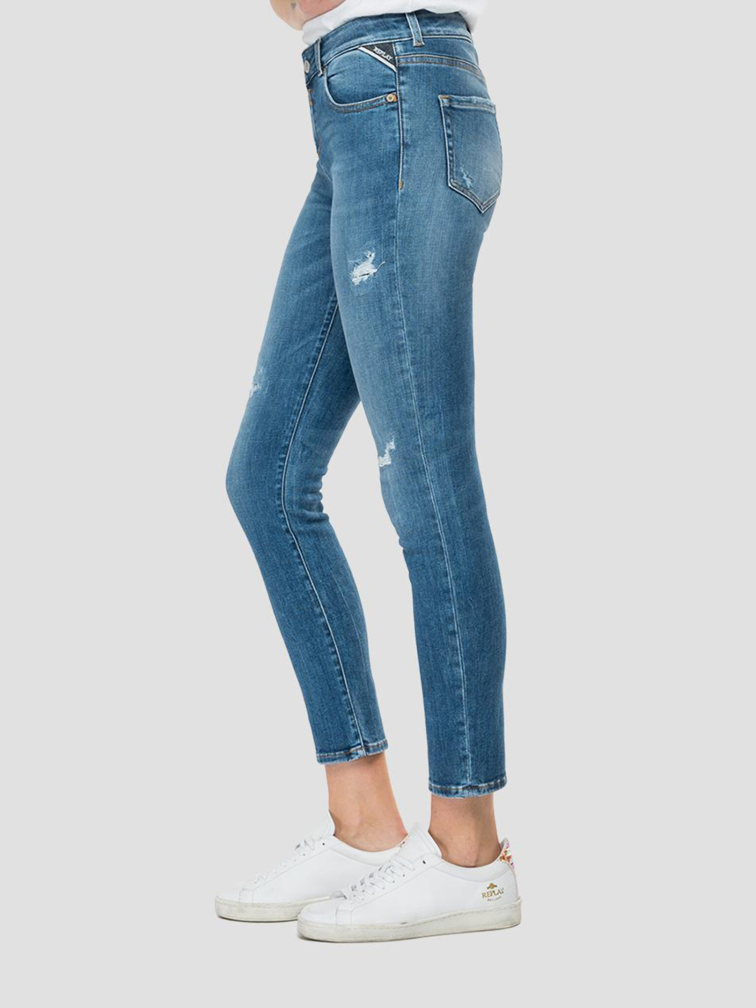 Replay Jeans Albastru - Pled.ro