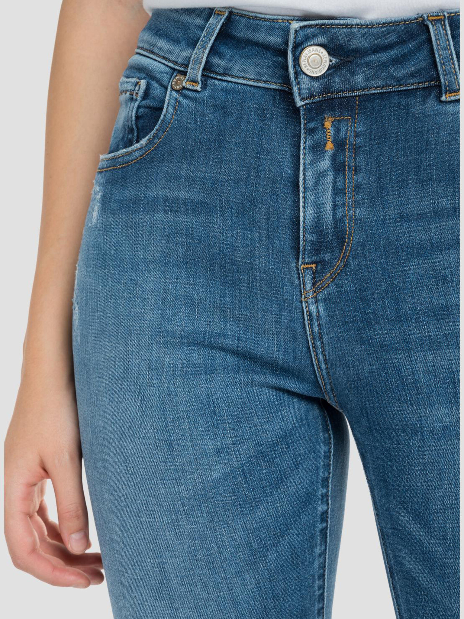 Replay Jeans Albastru - Pled.ro