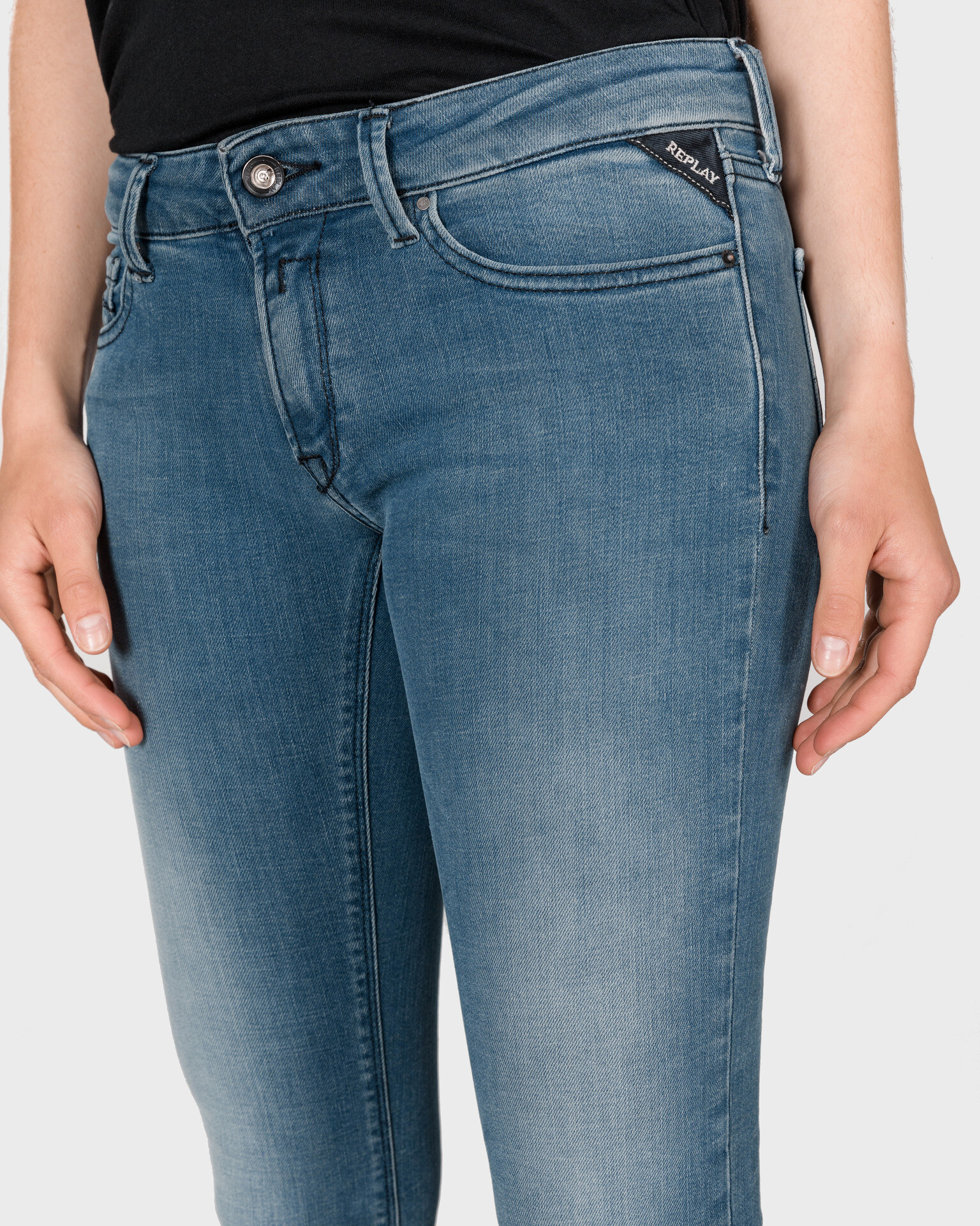 Replay Luz Jeans Albastru - Pled.ro