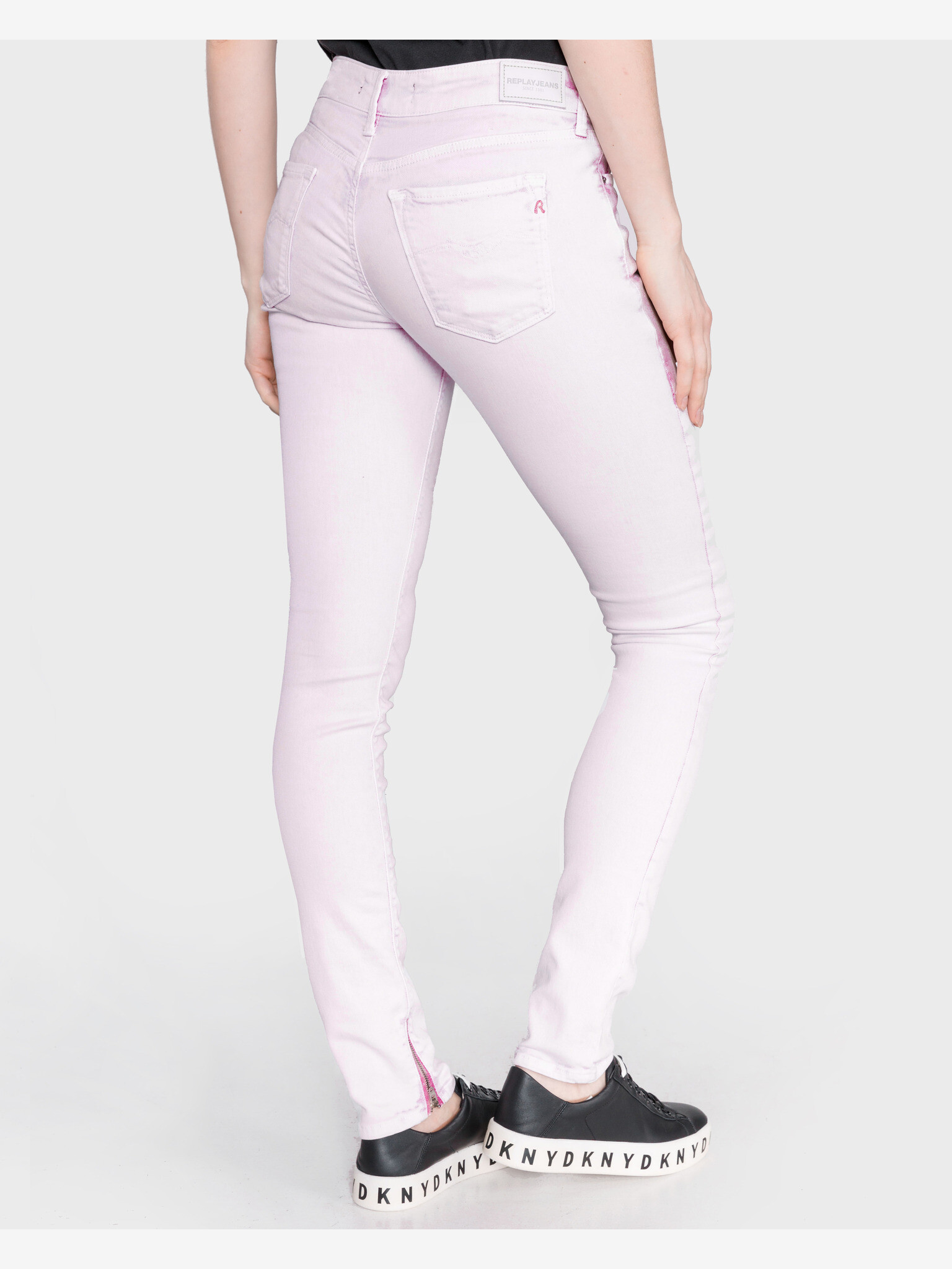 Replay Luz Jeans Roz - Pled.ro