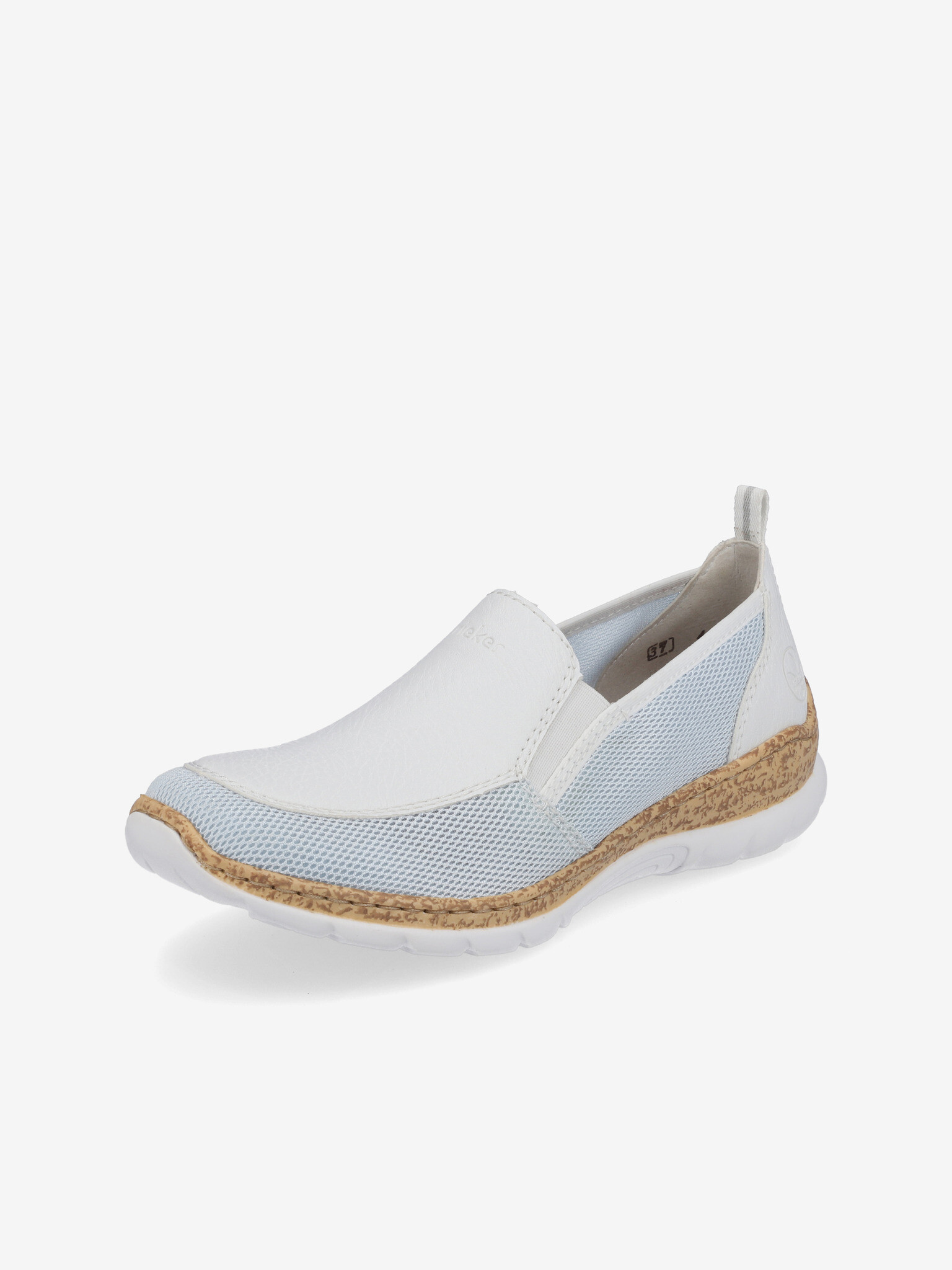 Rieker Slip On Alb - Pled.ro