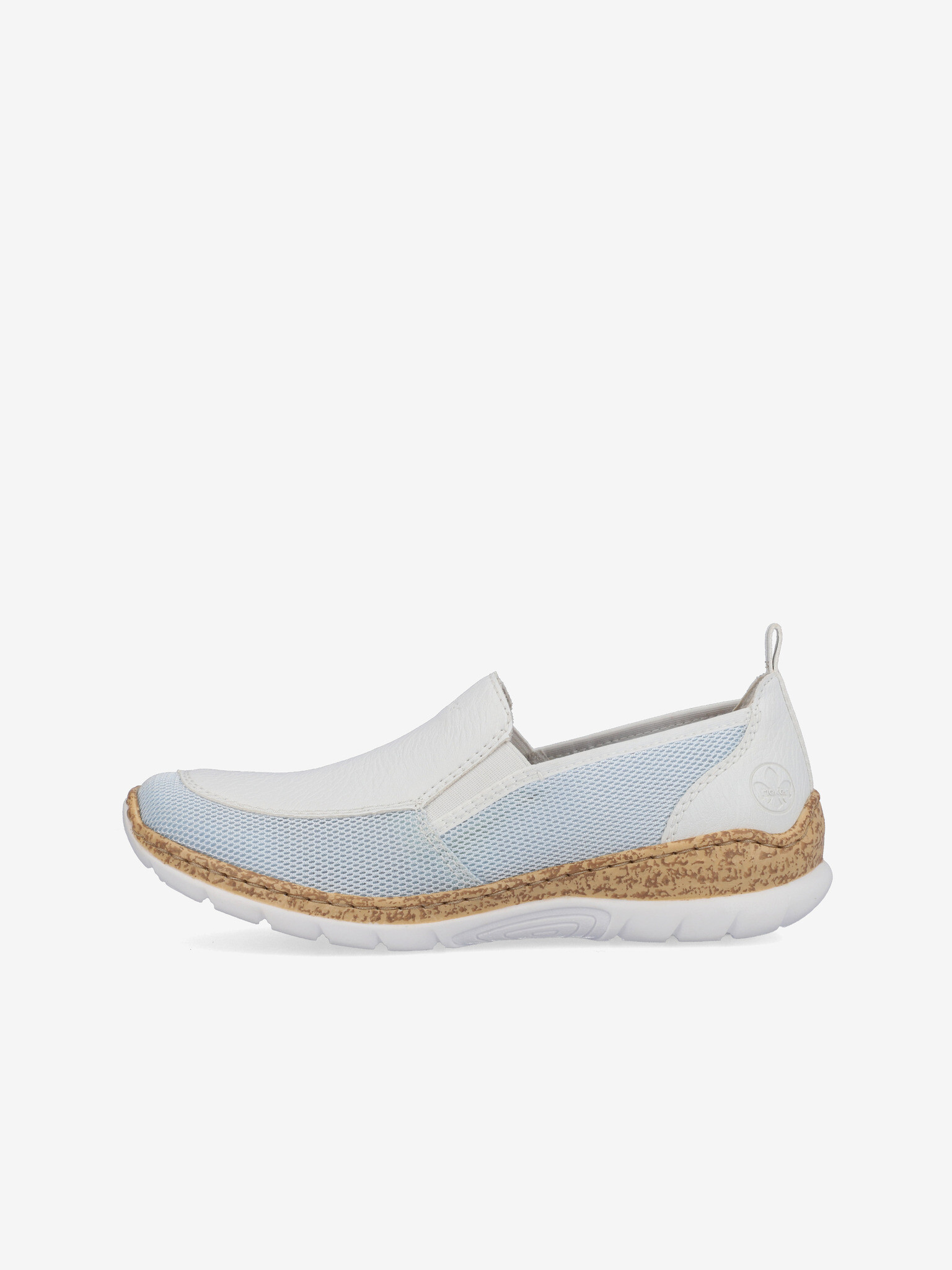 Rieker Slip On Alb - Pled.ro