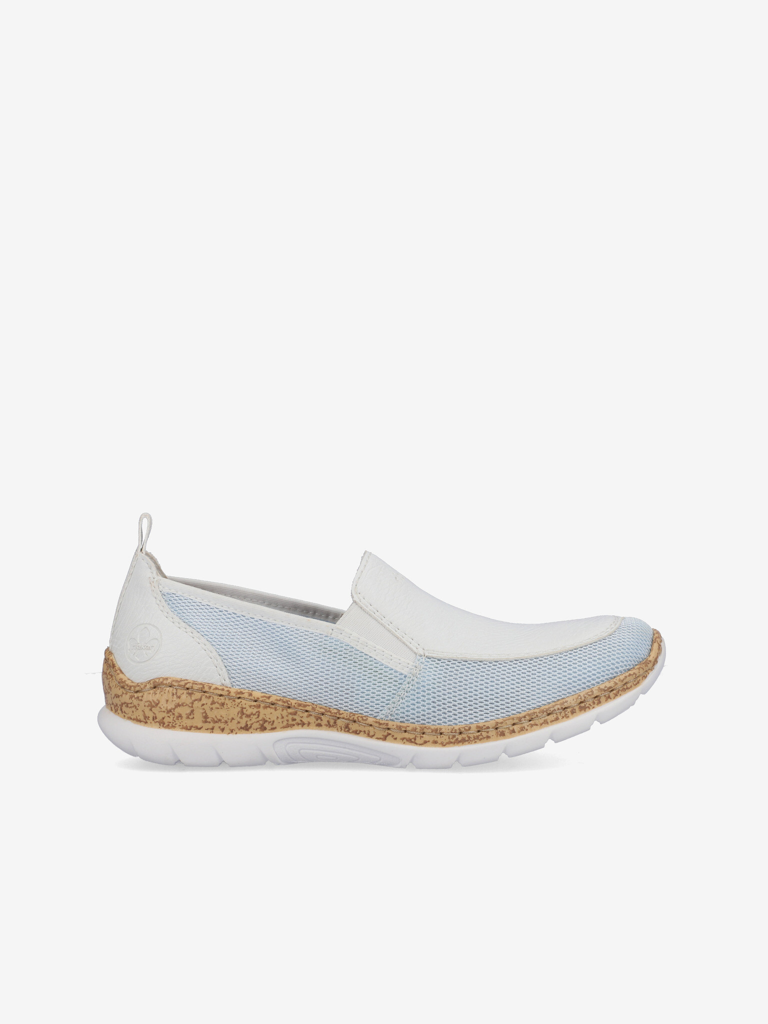 Rieker Slip On Alb - Pled.ro