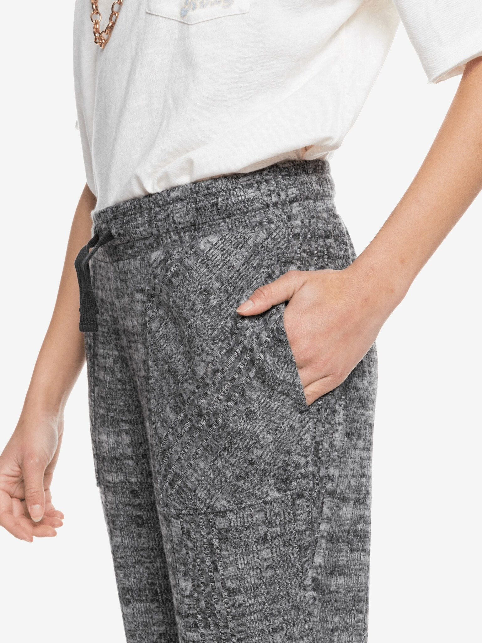 Roxy High Tide Pantaloni de trening Gri - Pled.ro