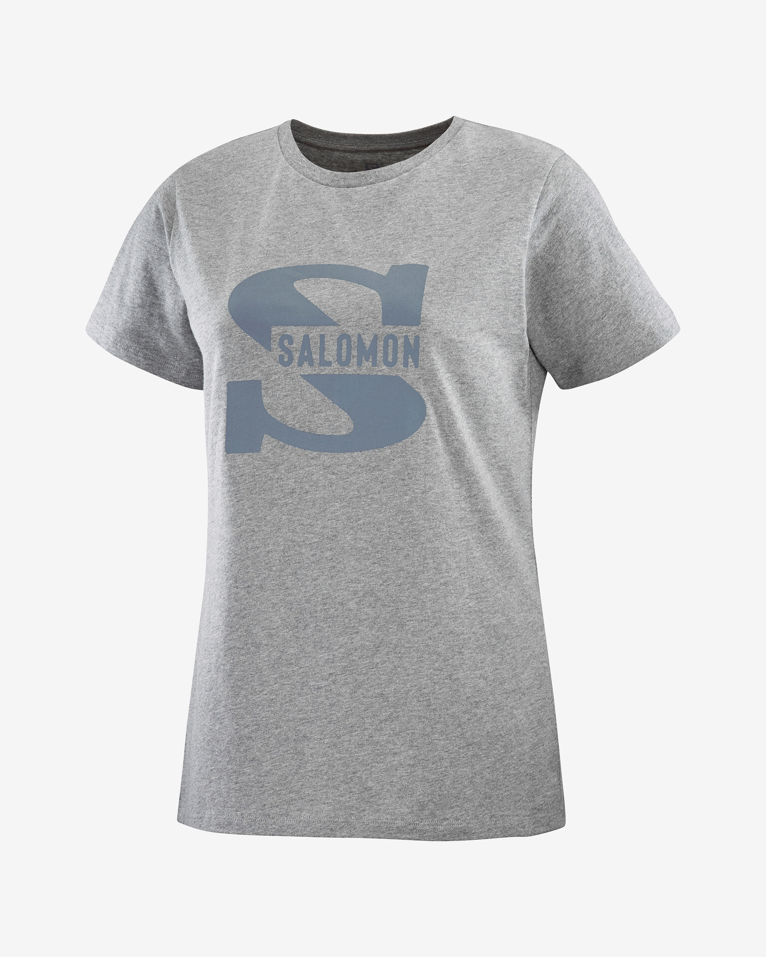 Salomon Outlife Big Logo Tricou Gri - Pled.ro