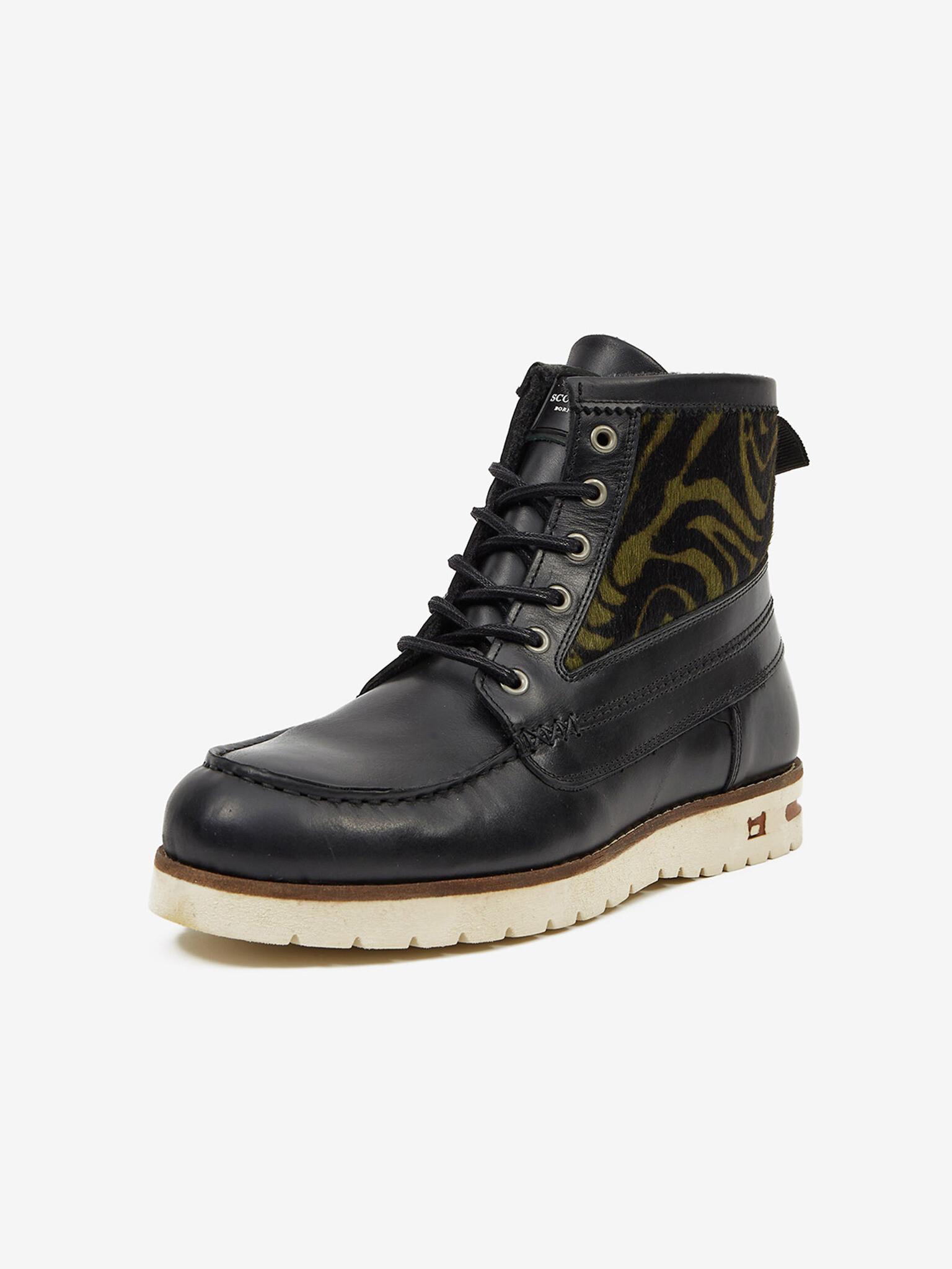 Scotch & Soda Levant Mid Boot Ghete pe gleznă Negru - Pled.ro