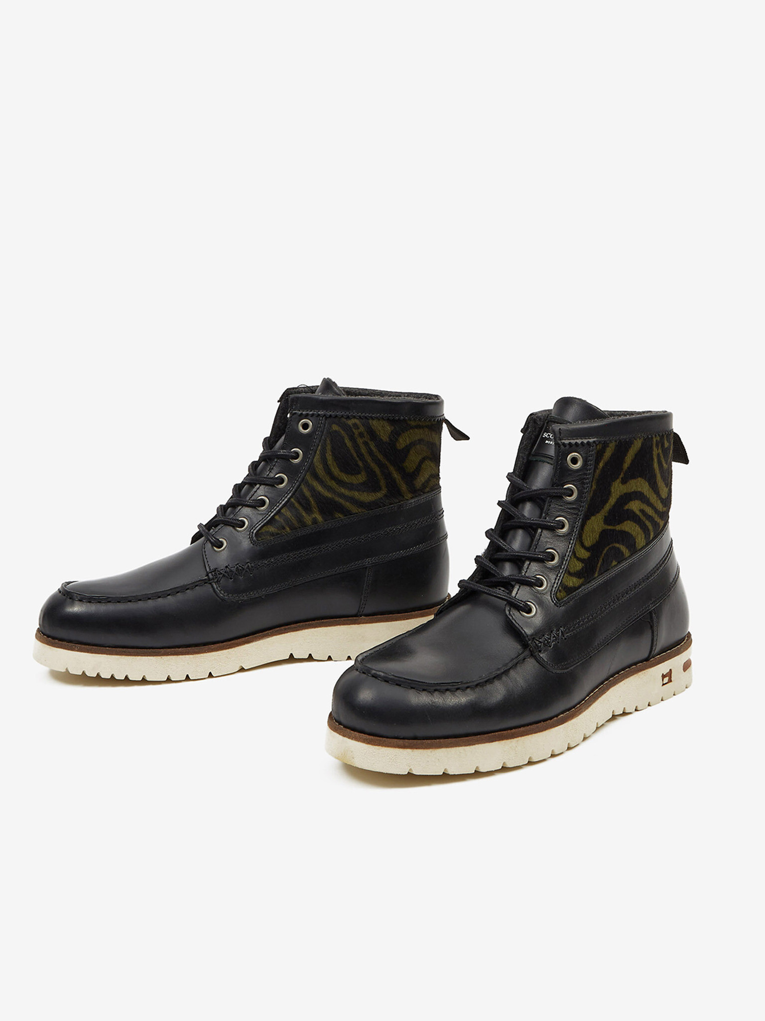 Scotch & Soda Levant Mid Boot Ghete pe gleznă Negru - Pled.ro