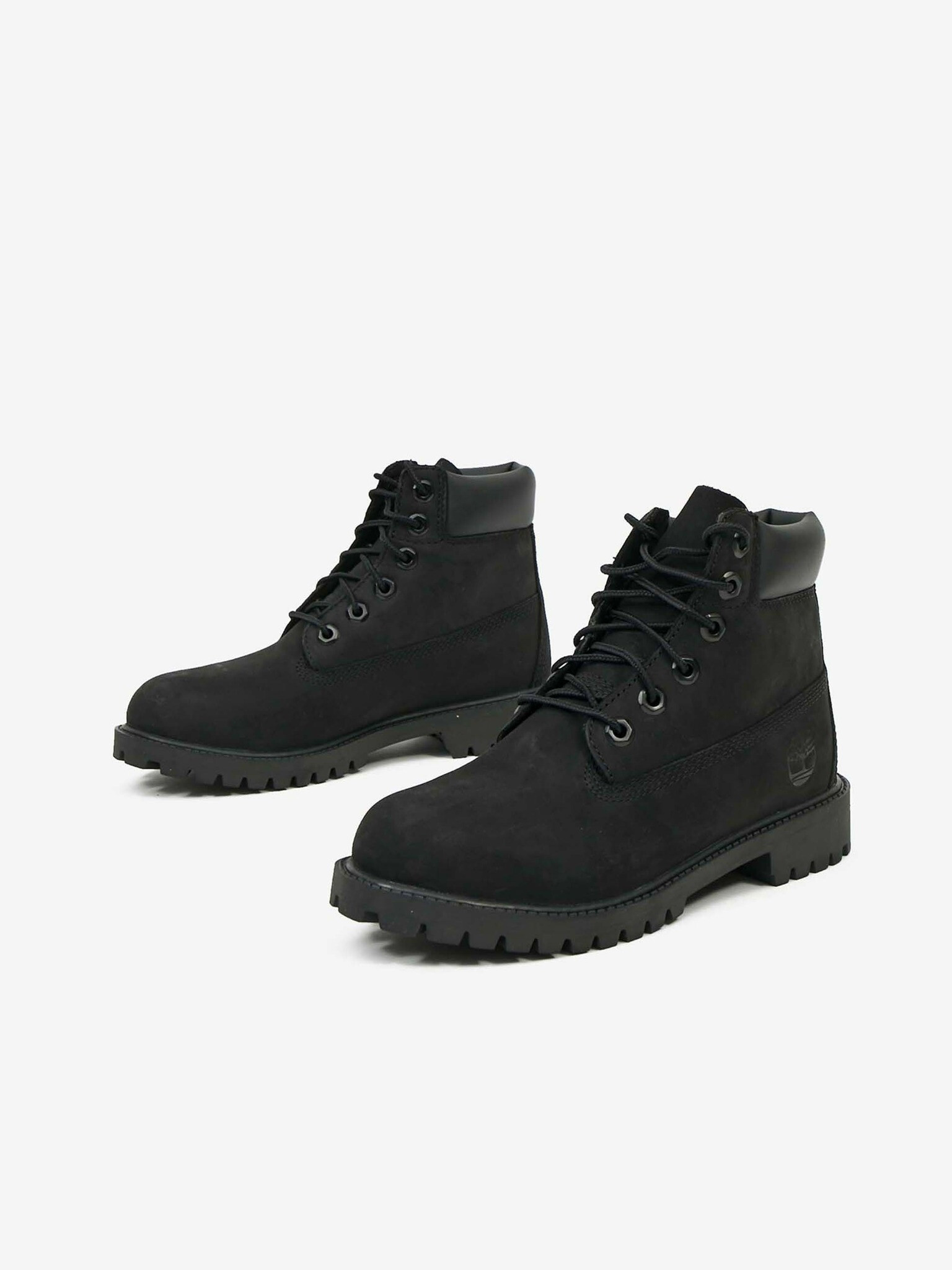 Timberland 6 In Premium WP Boot Ghete pe gleznă pentru copii Negru - Pled.ro