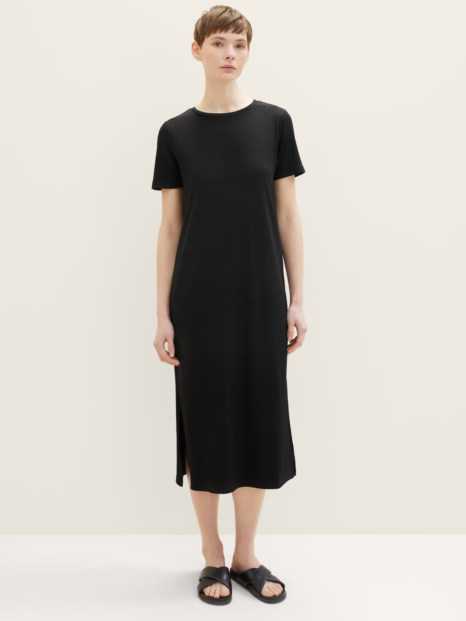 Tom Tailor Denim Rochie Negru - Pled.ro