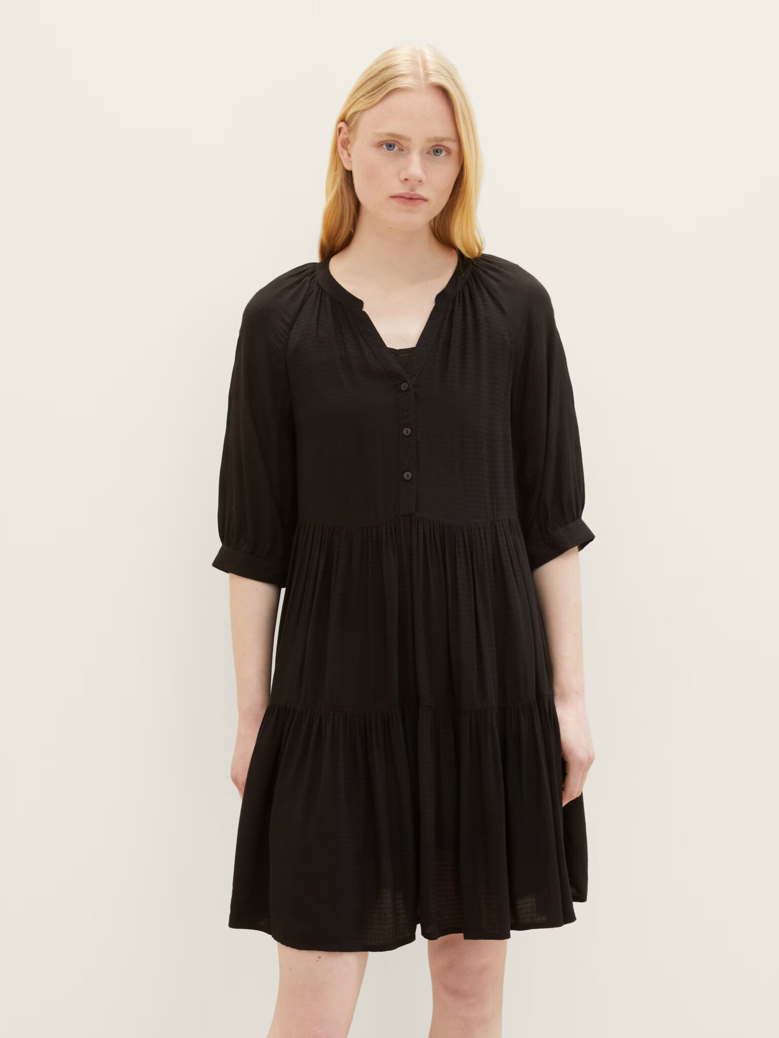 Tom Tailor Denim Rochie Negru - Pled.ro