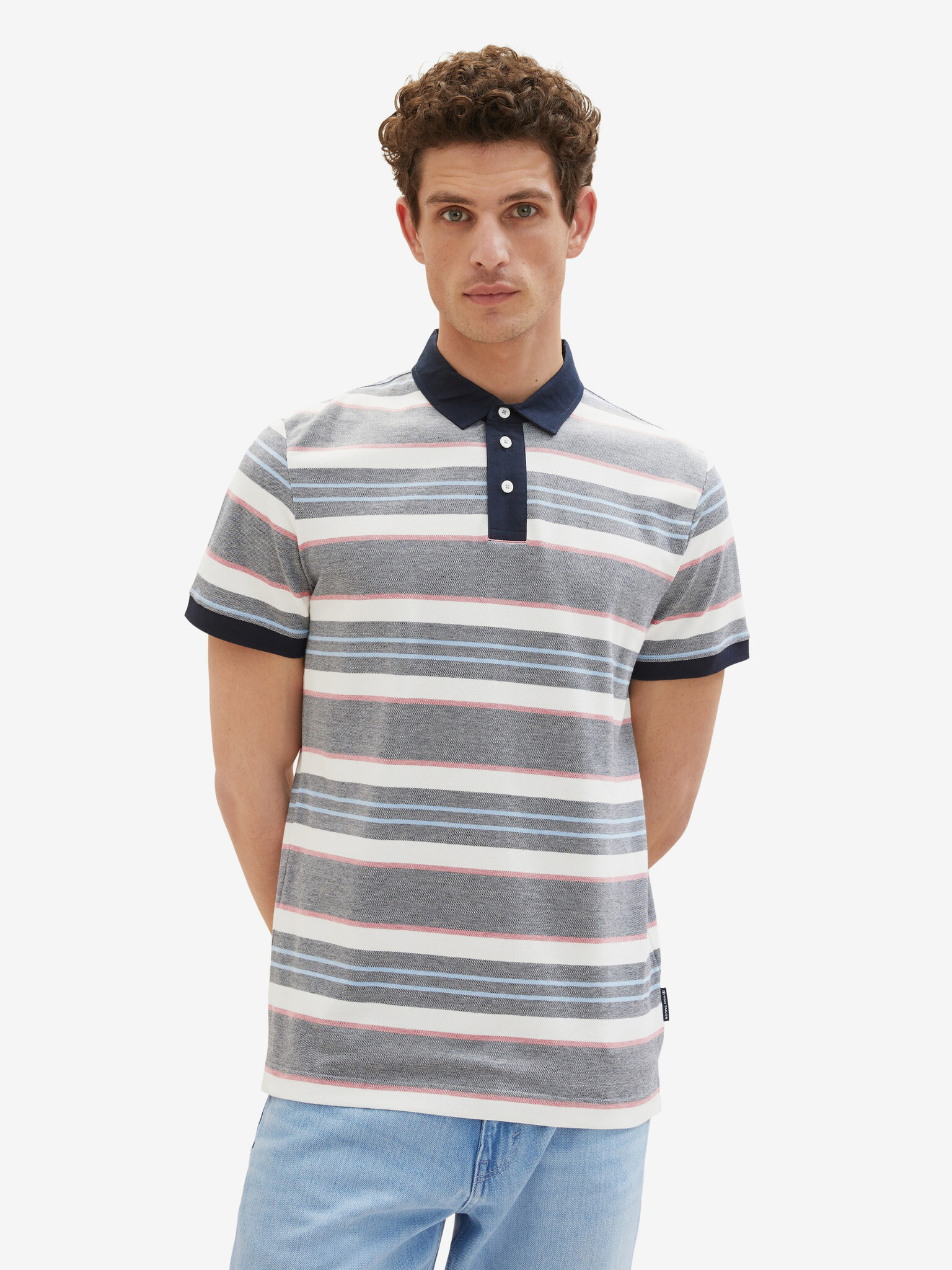 Tom Tailor Polo Tricou Gri - Pled.ro