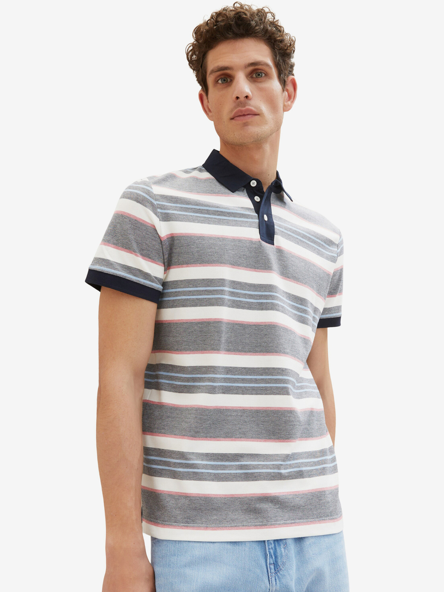 Tom Tailor Polo Tricou Gri - Pled.ro