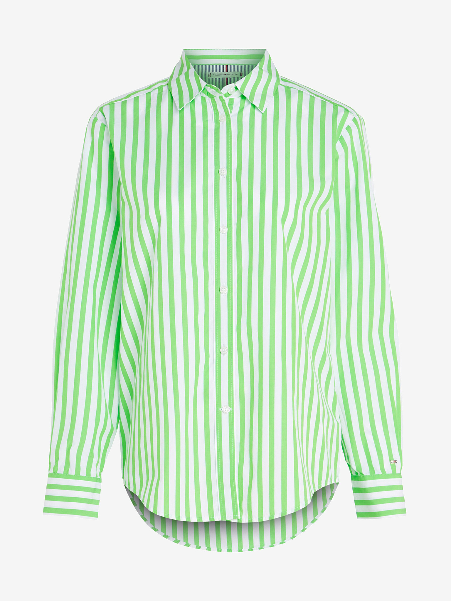 Tommy Hilfiger Cămașă Verde - Pled.ro