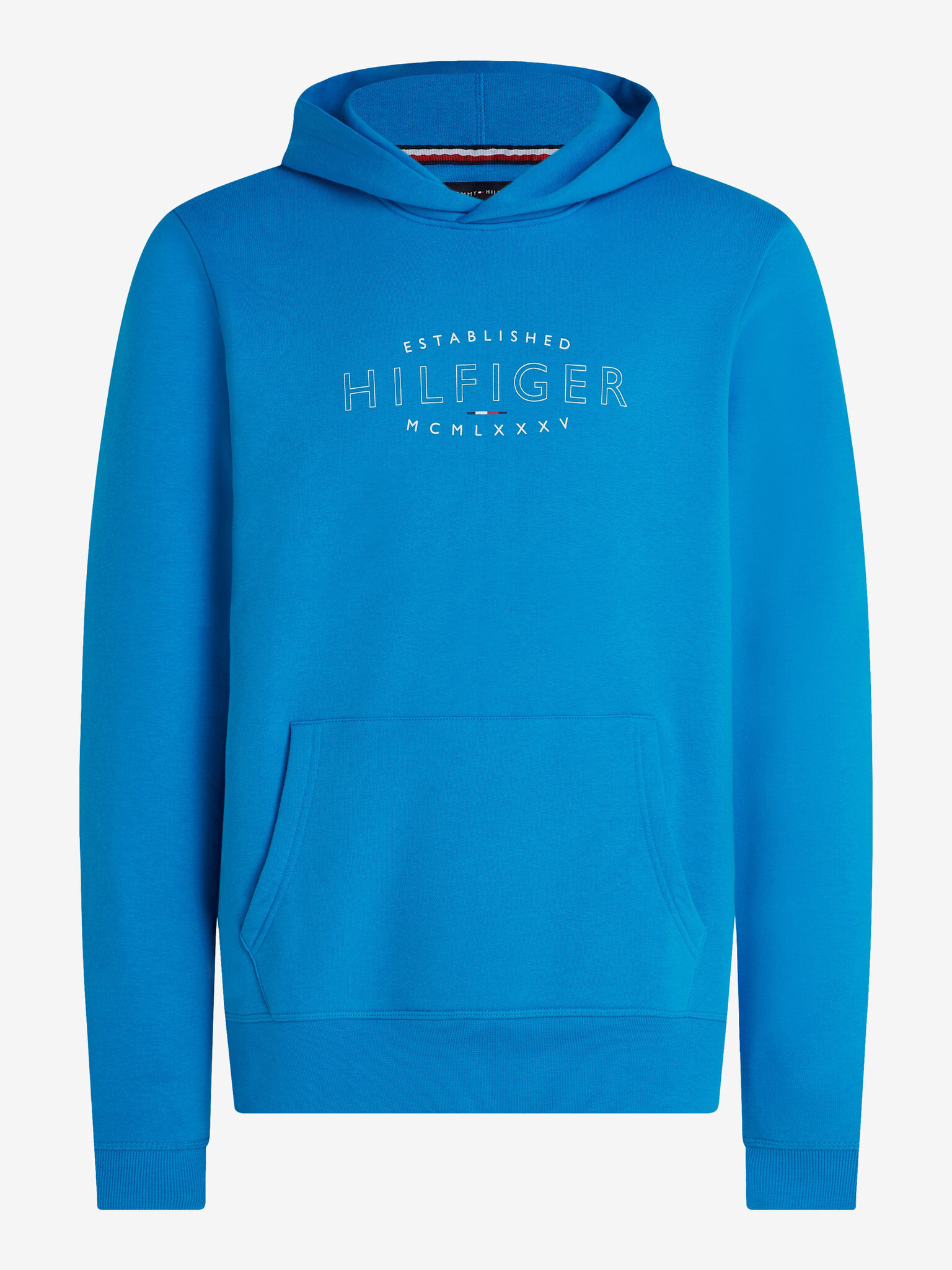 Tommy Hilfiger Curve Logo Hoody Hanorac Albastru - Pled.ro