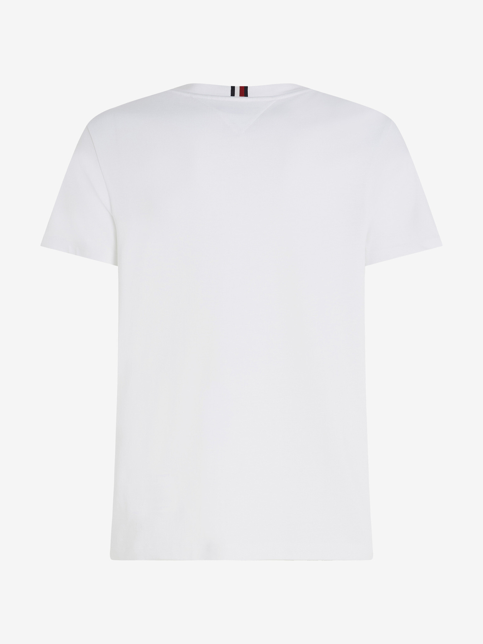 Tommy Hilfiger Curved Monogram Tricou Alb - Pled.ro