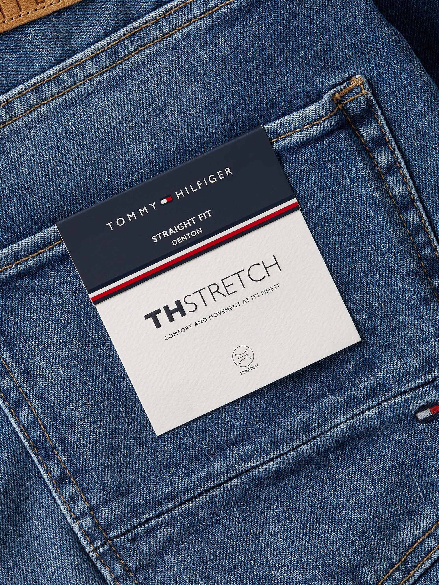 Tommy Hilfiger Denton Jeans Albastru - Pled.ro