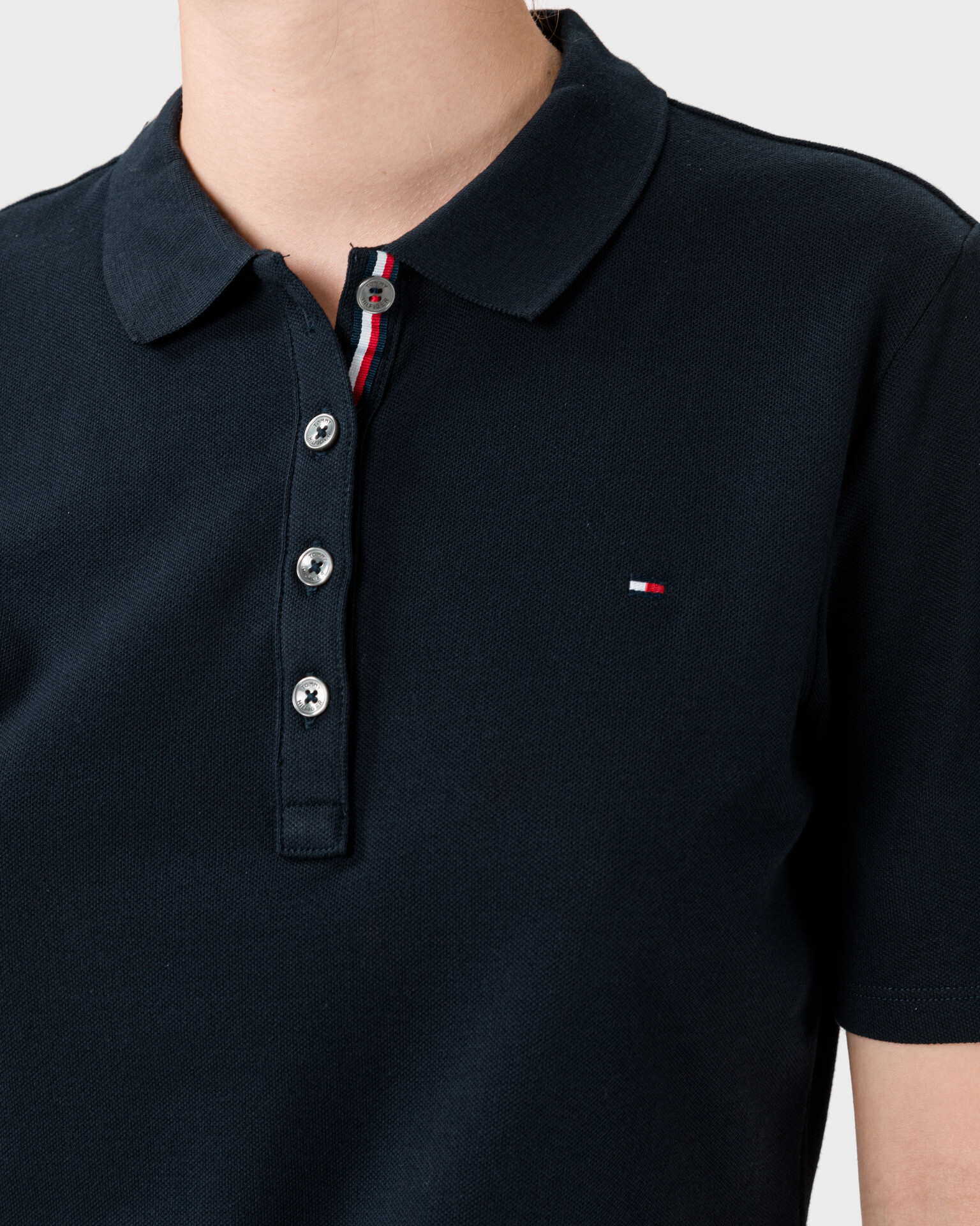 Tommy Hilfiger Essential Polo Tricou Albastru - Pled.ro