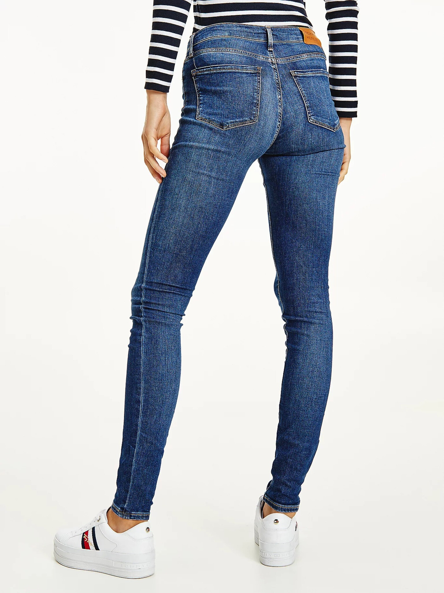 Tommy Hilfiger Flex Como Jeans Albastru - Pled.ro