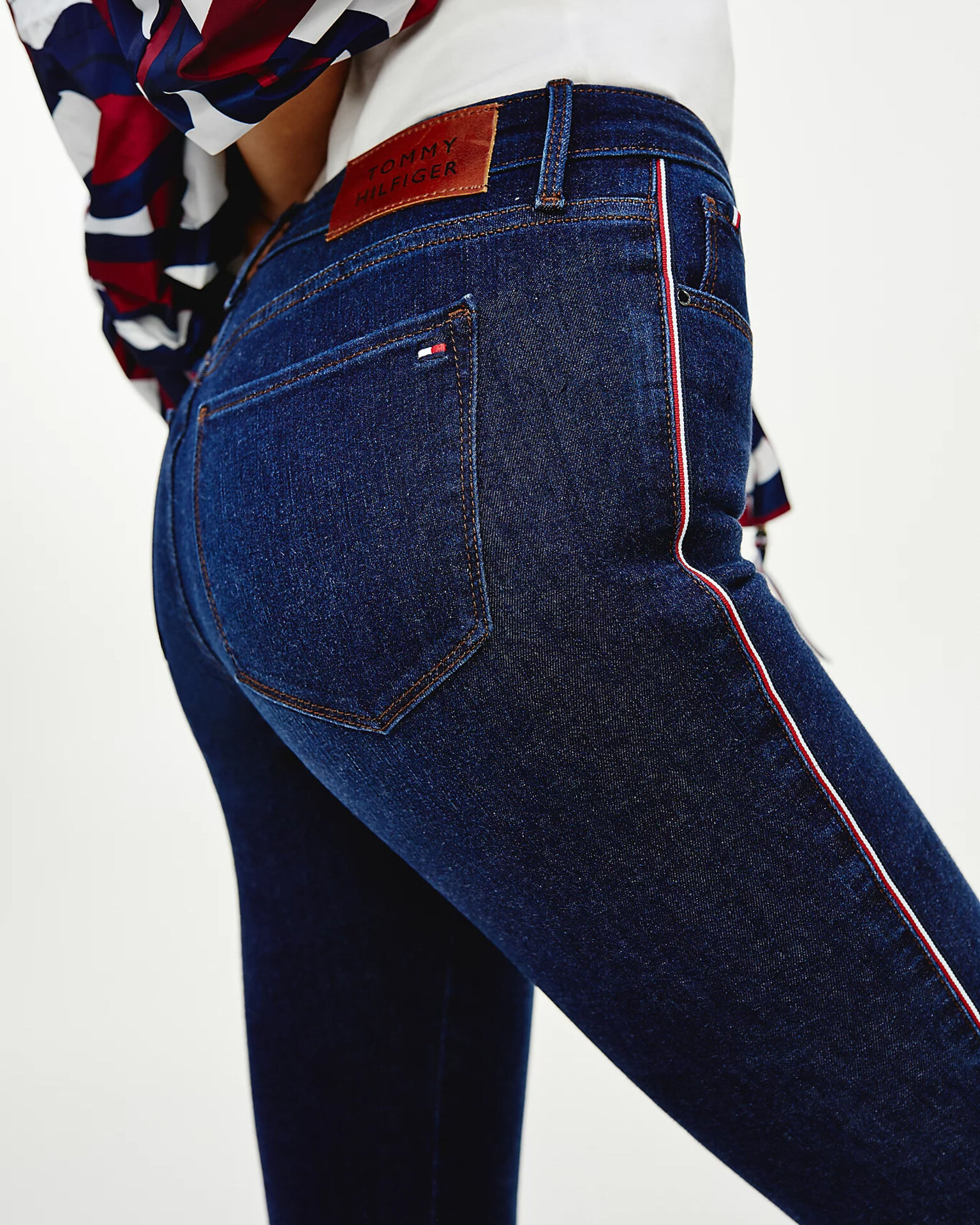 Tommy Hilfiger Flex Jeans Albastru - Pled.ro