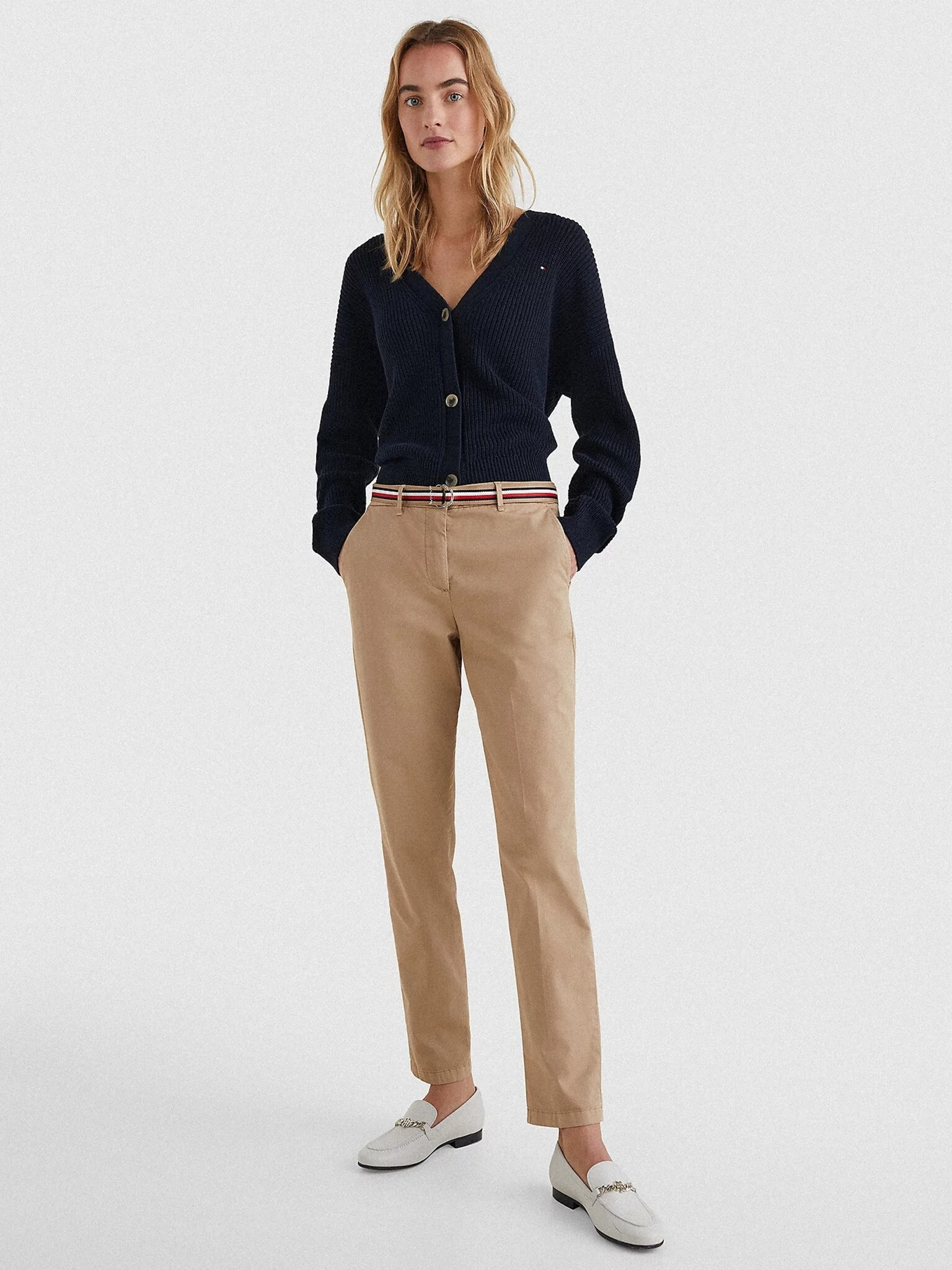 Tommy Hilfiger Hailey Pantaloni Bej - Pled.ro