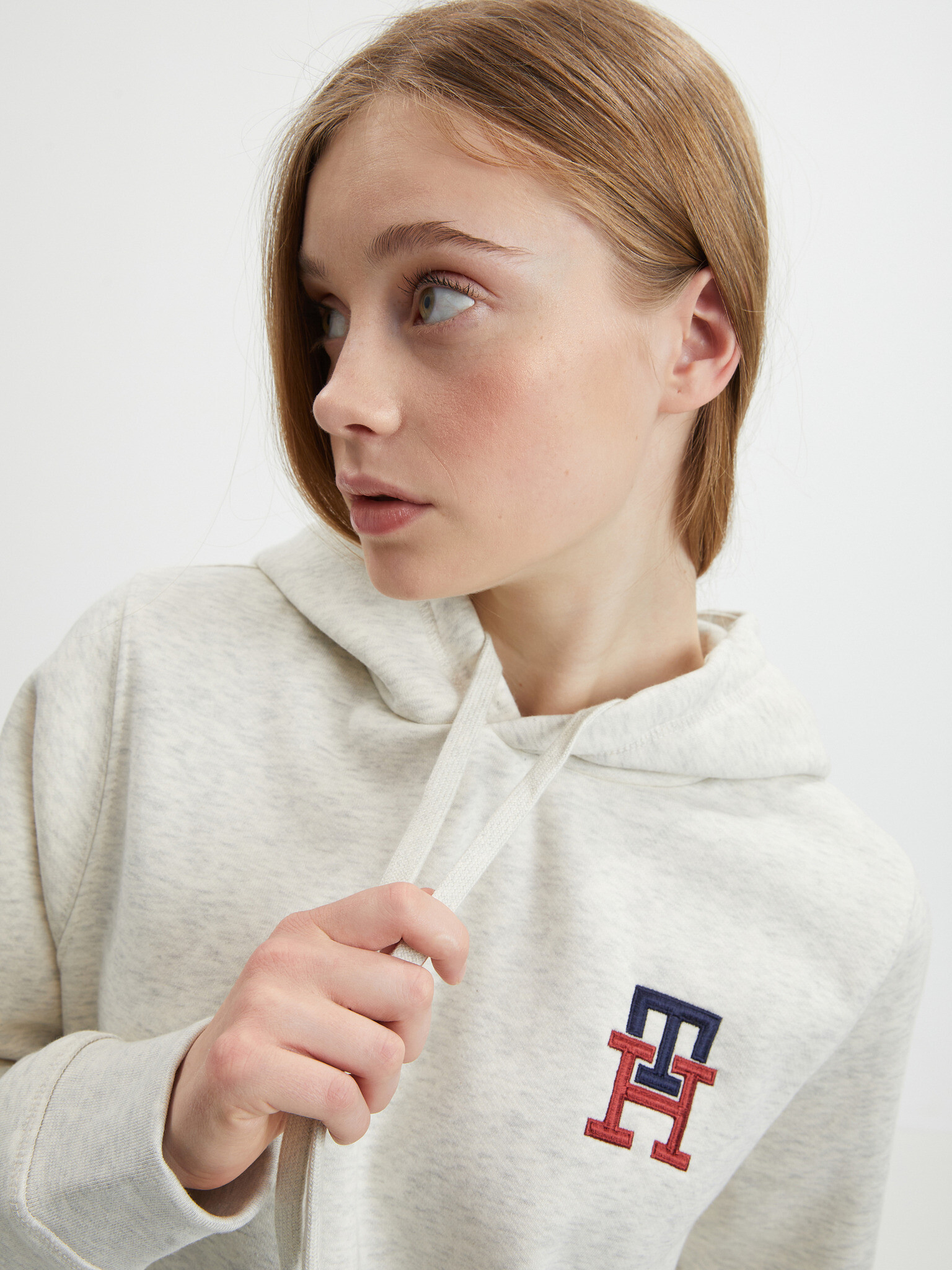 Tommy Hilfiger Hanorac Alb - Pled.ro