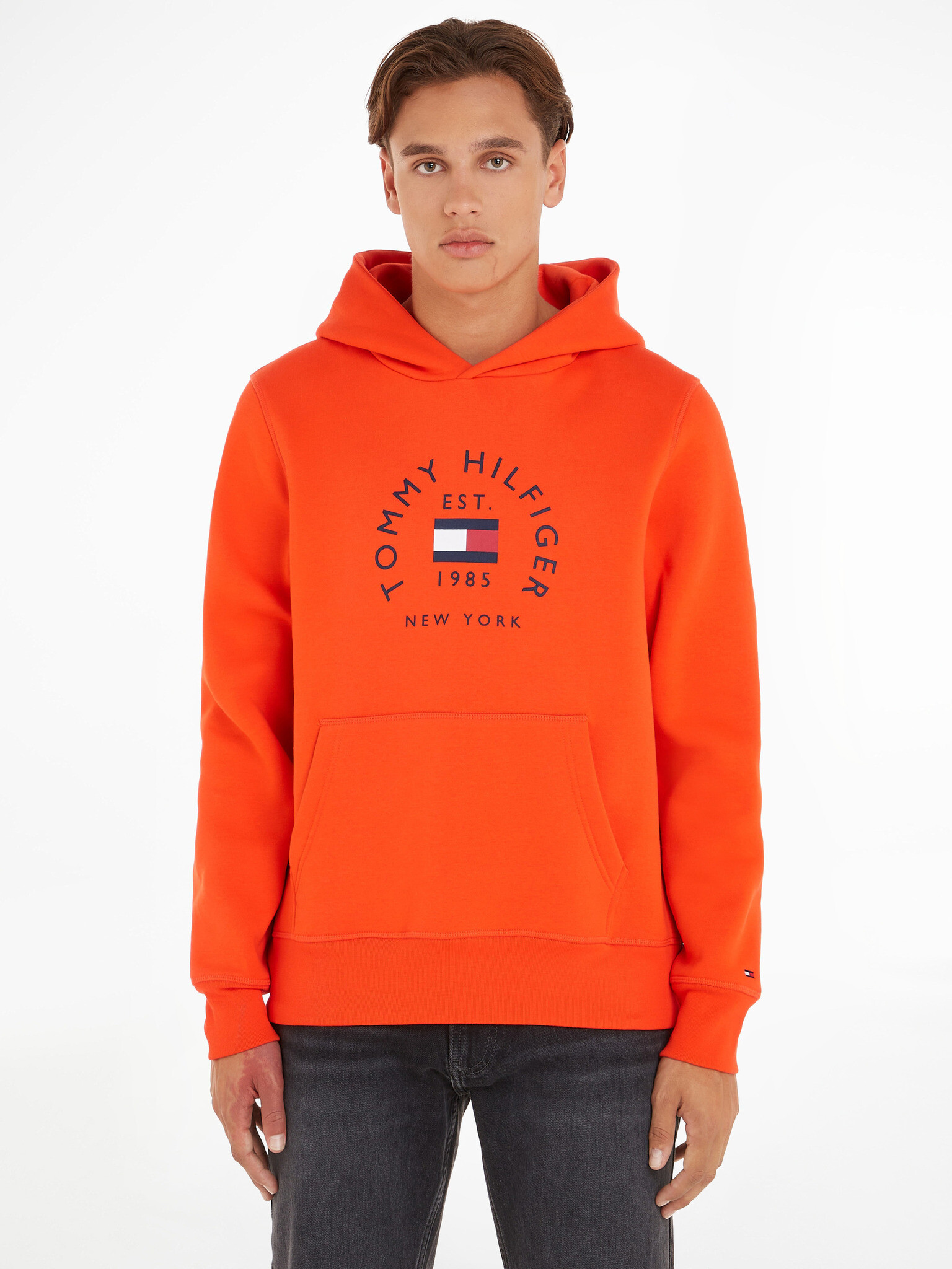 Tommy Hilfiger Hanorac Portocaliu - Pled.ro