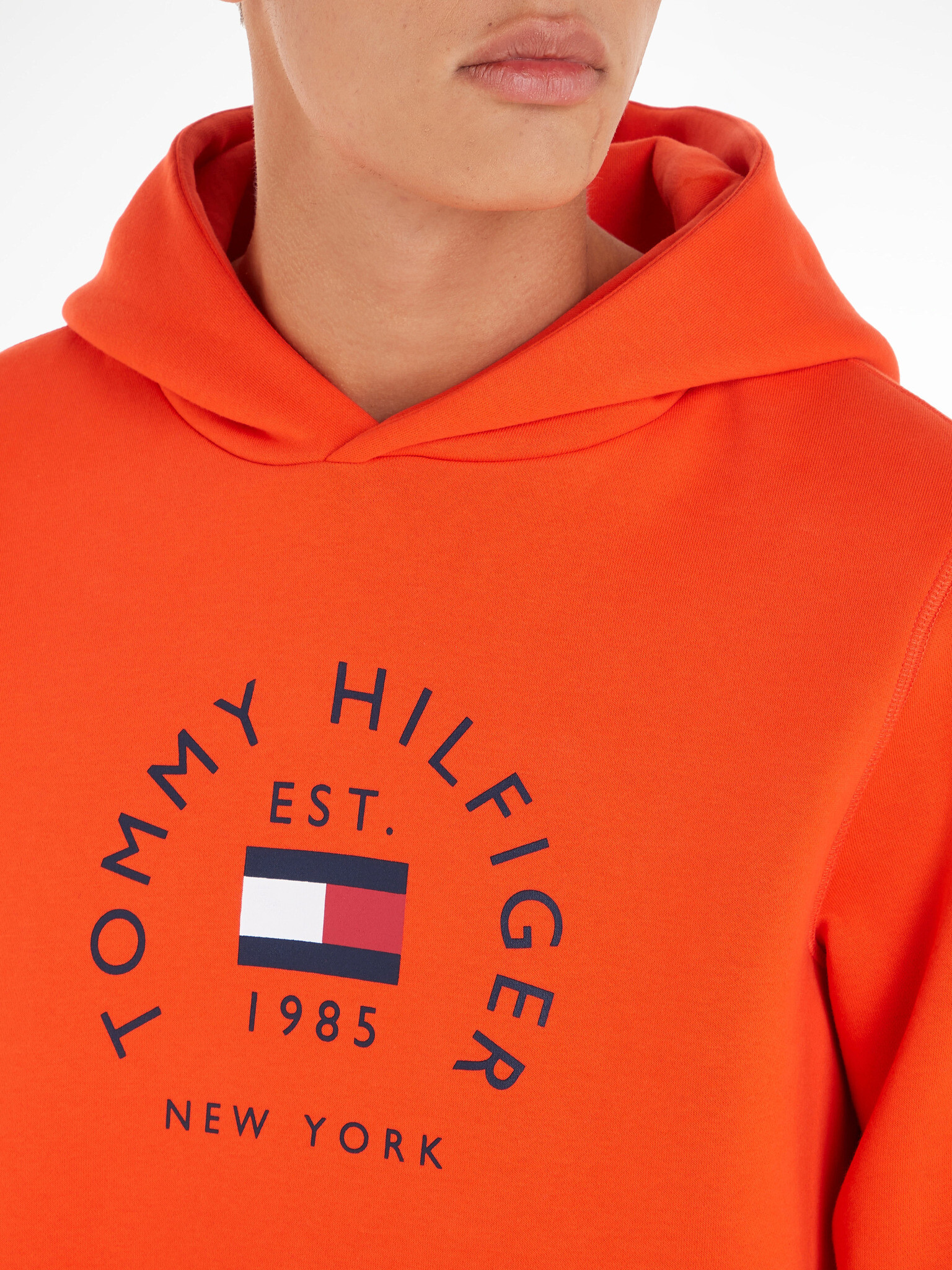 Tommy Hilfiger Hanorac Portocaliu - Pled.ro