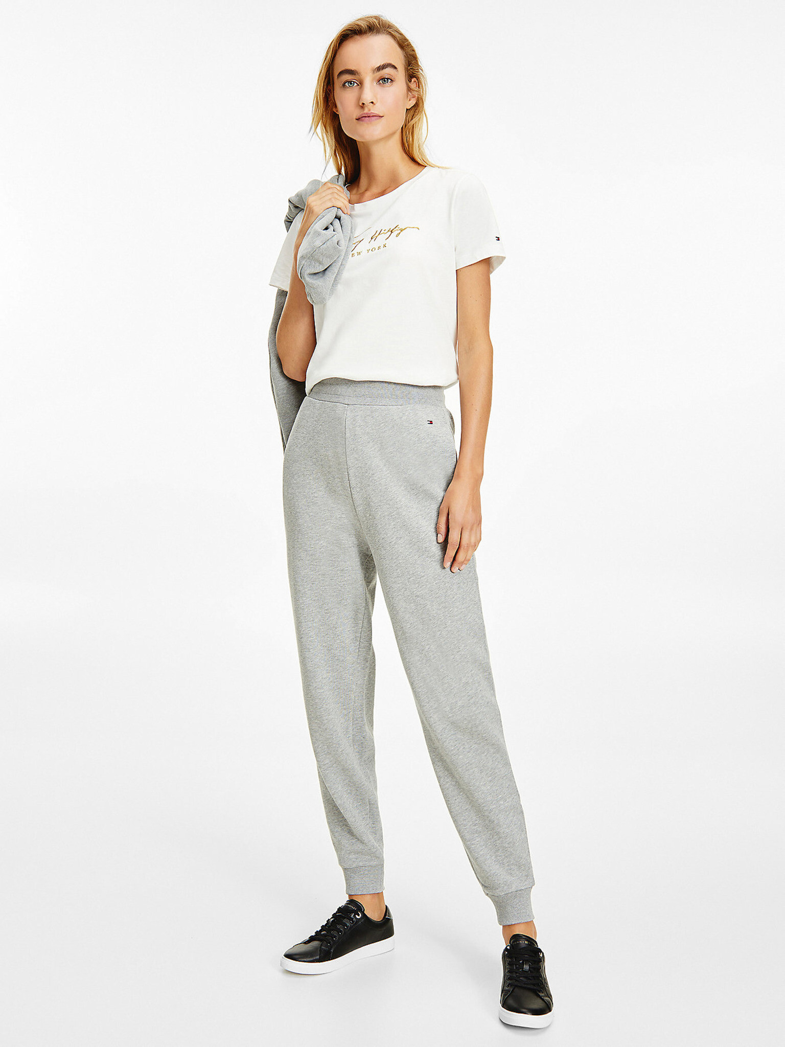 Tommy Hilfiger Pantaloni de trening Gri - Pled.ro