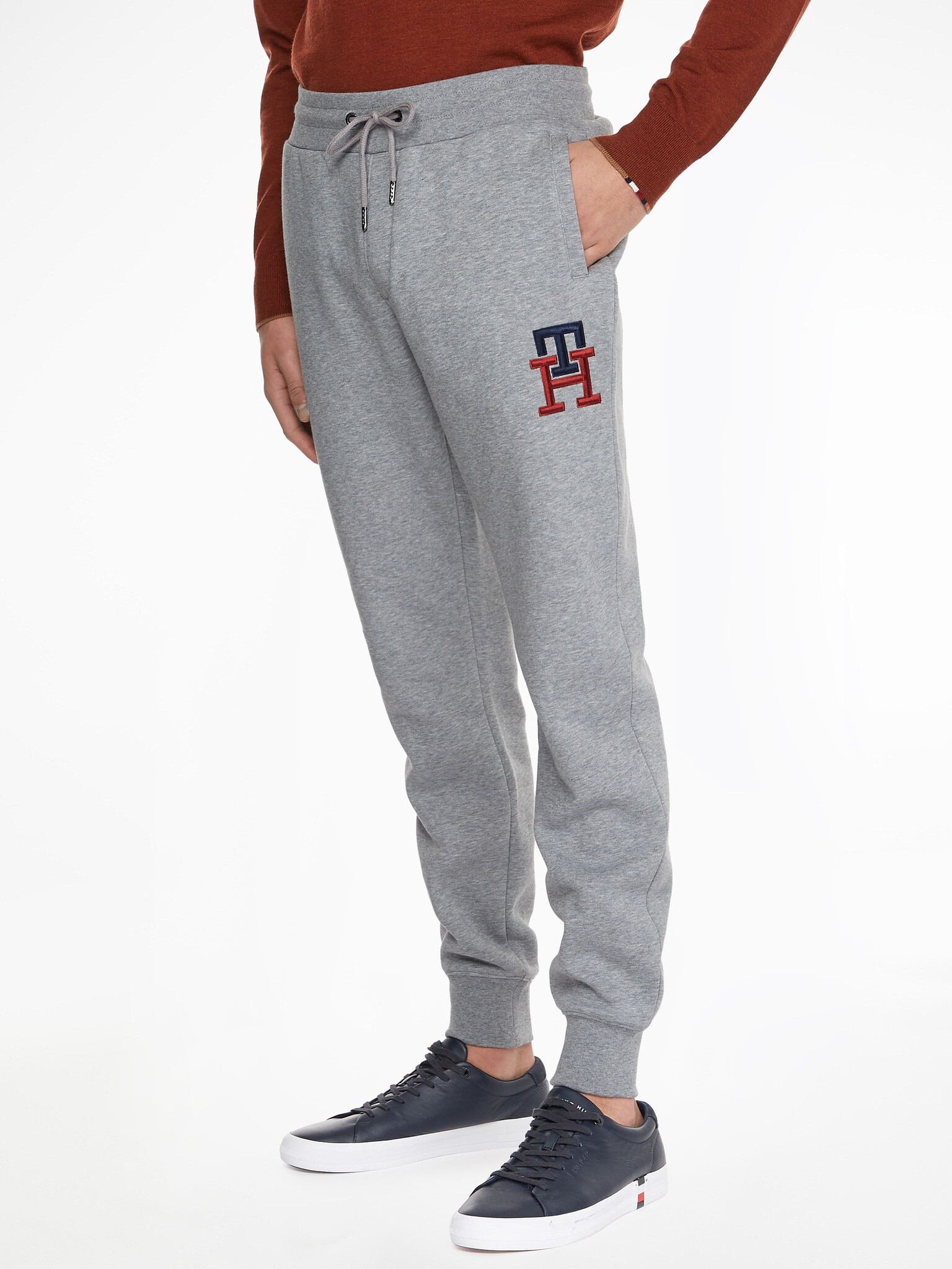 Tommy Hilfiger Pantaloni de trening Gri - Pled.ro