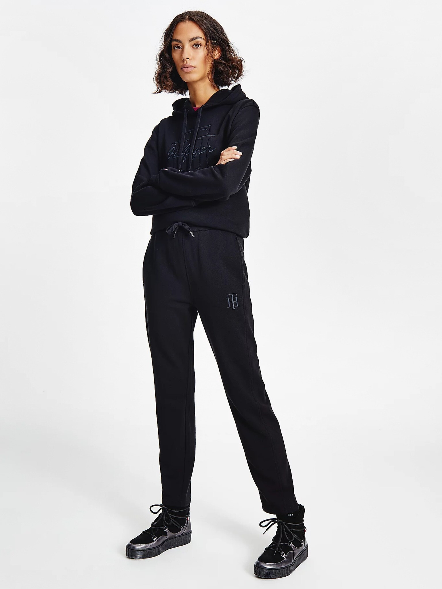 Tommy Hilfiger Pantaloni de trening Negru - Pled.ro