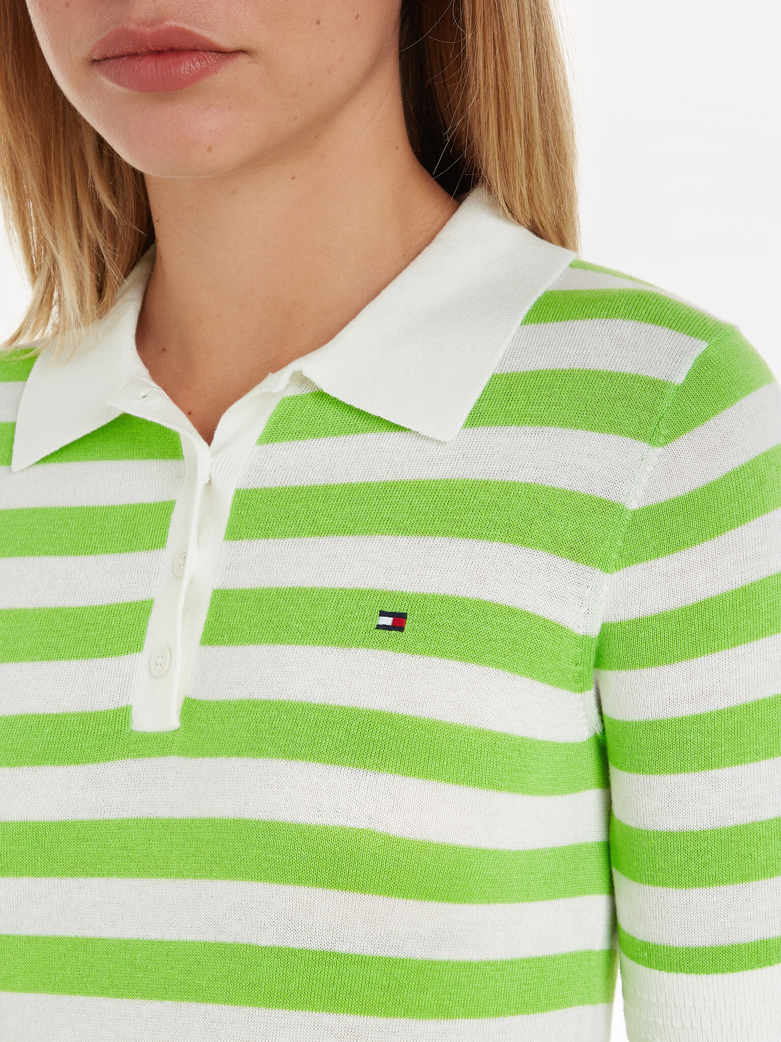 Tommy Hilfiger Polo Tricou Alb - Pled.ro