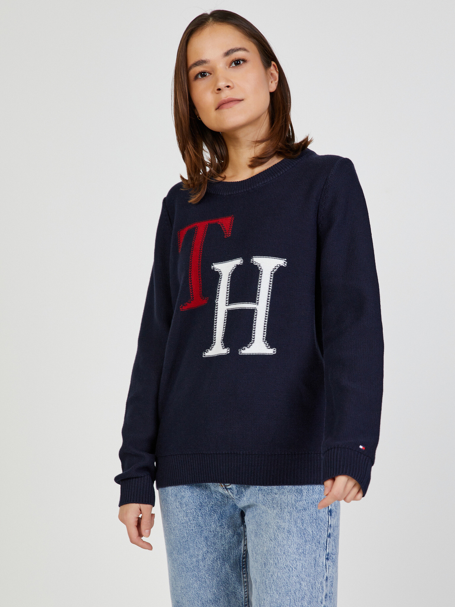 Tommy Hilfiger Pulover Albastru - Pled.ro